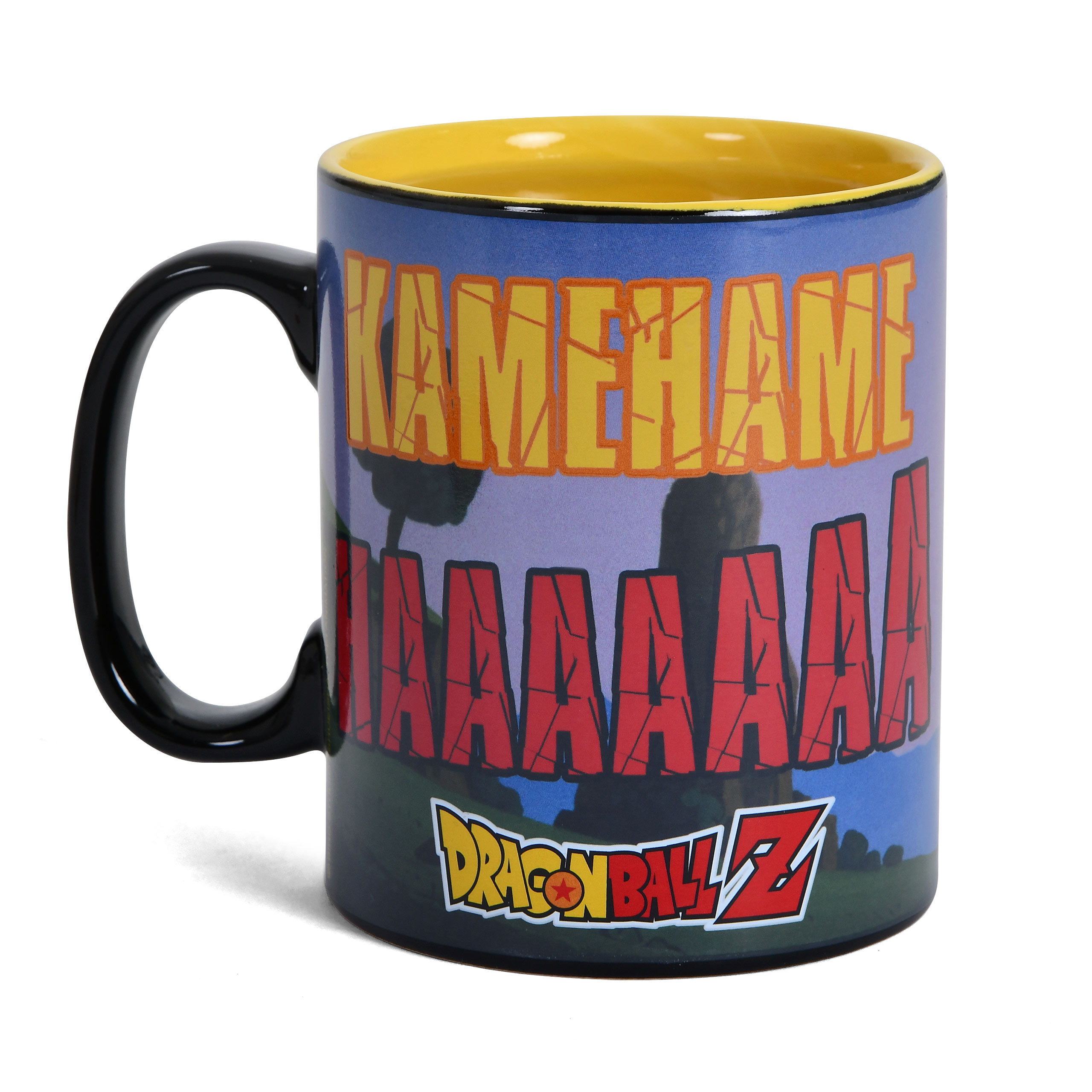 Dragon Ball Z - Goku Kamehameha Thermoeffekt Tasse mit Untersetzer