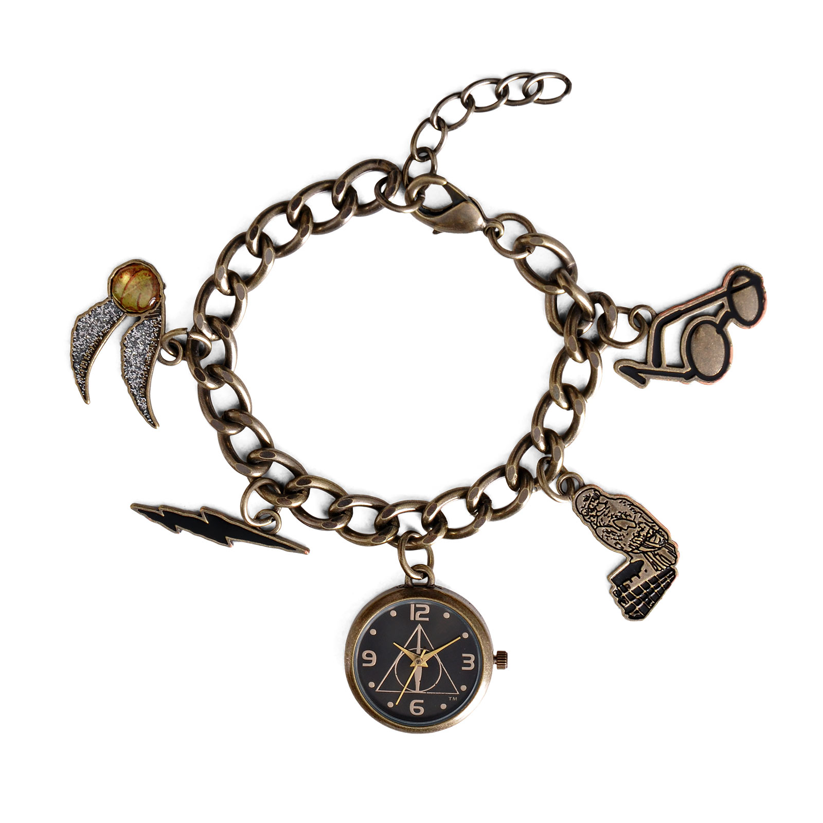 Harry Potter - Charm Armband mit Uhr