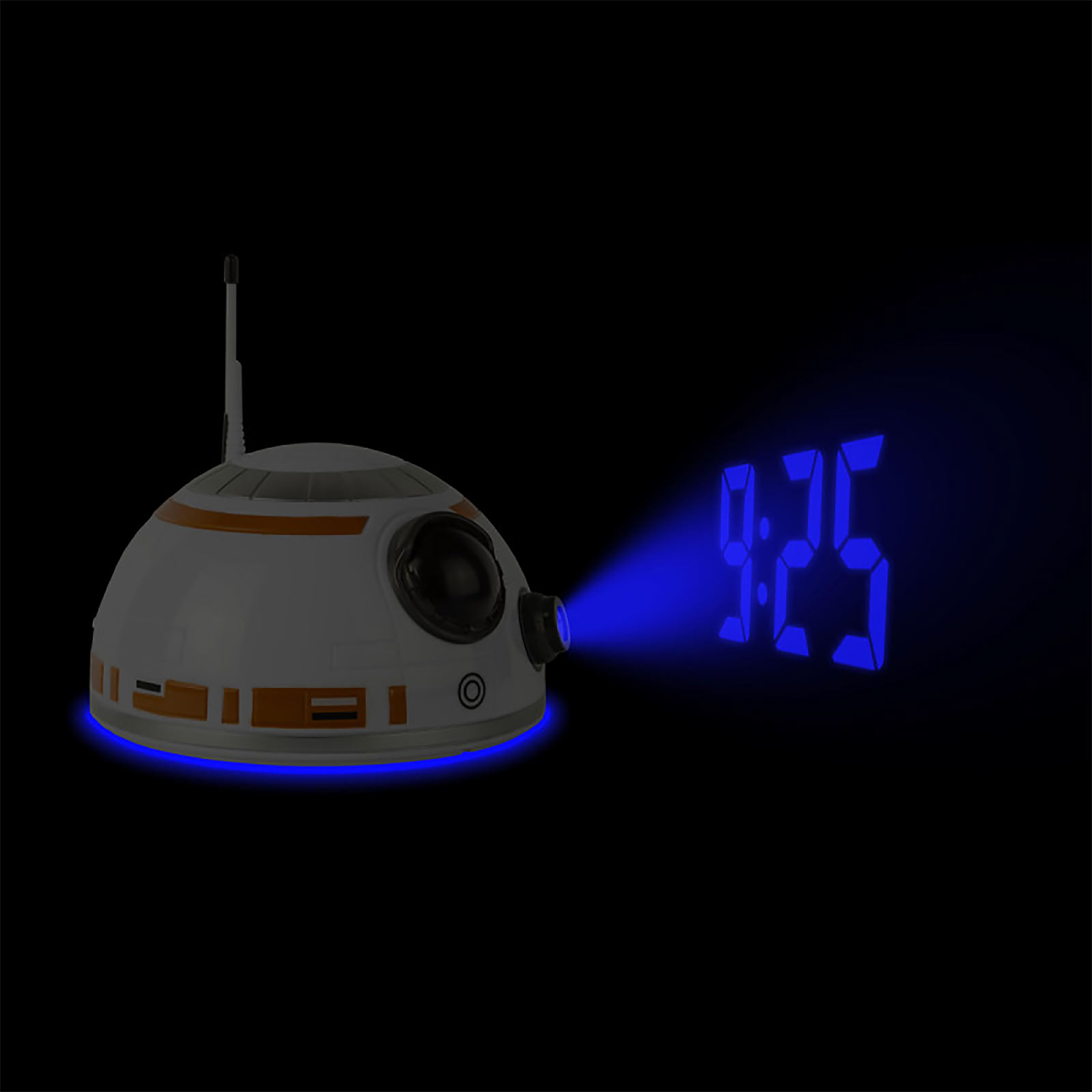 Star Wars - BB-8 Dome Projection Alarm Clock with Sound
