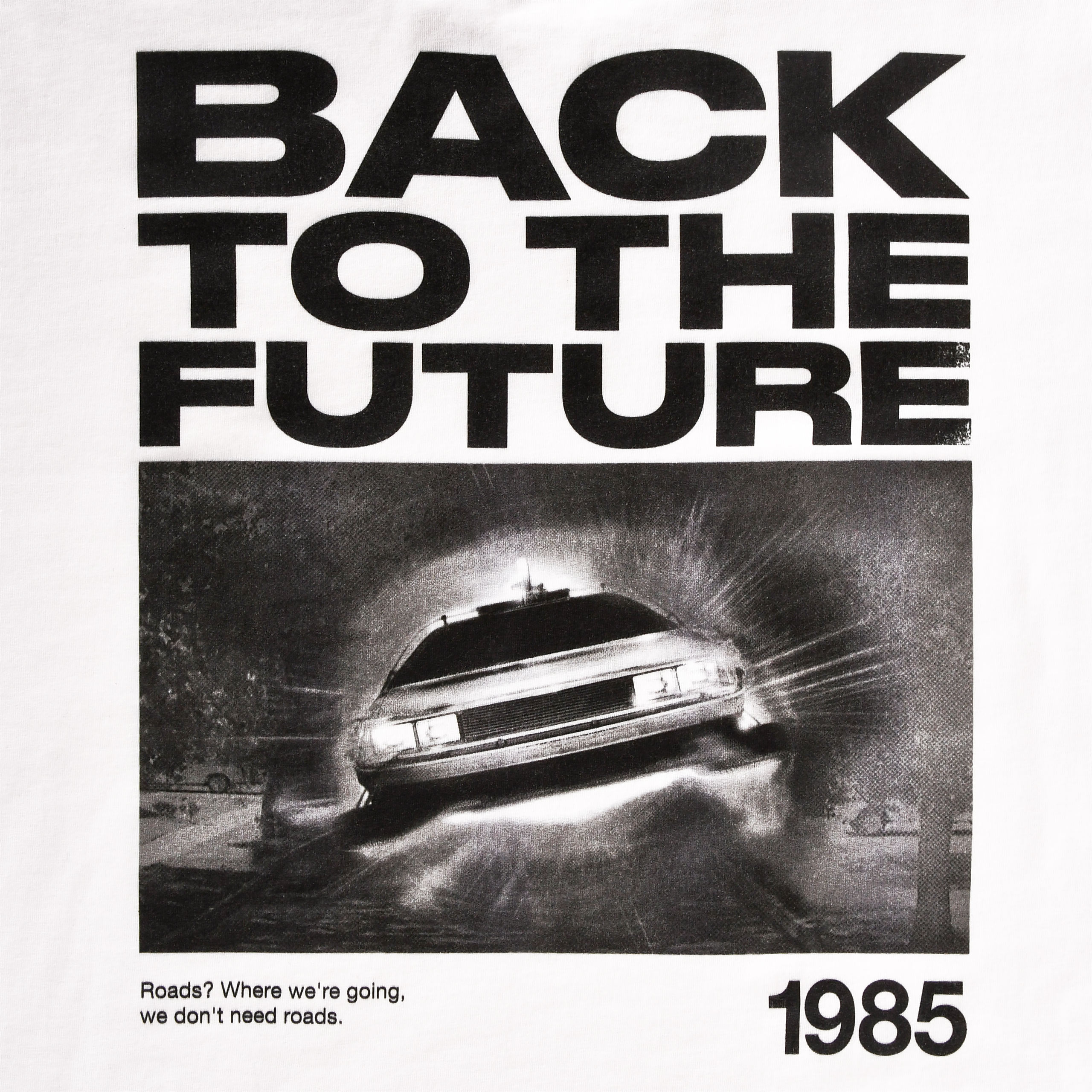 Zurück in die Zukunft - Back to the Future 1985 T-Shirt weiß