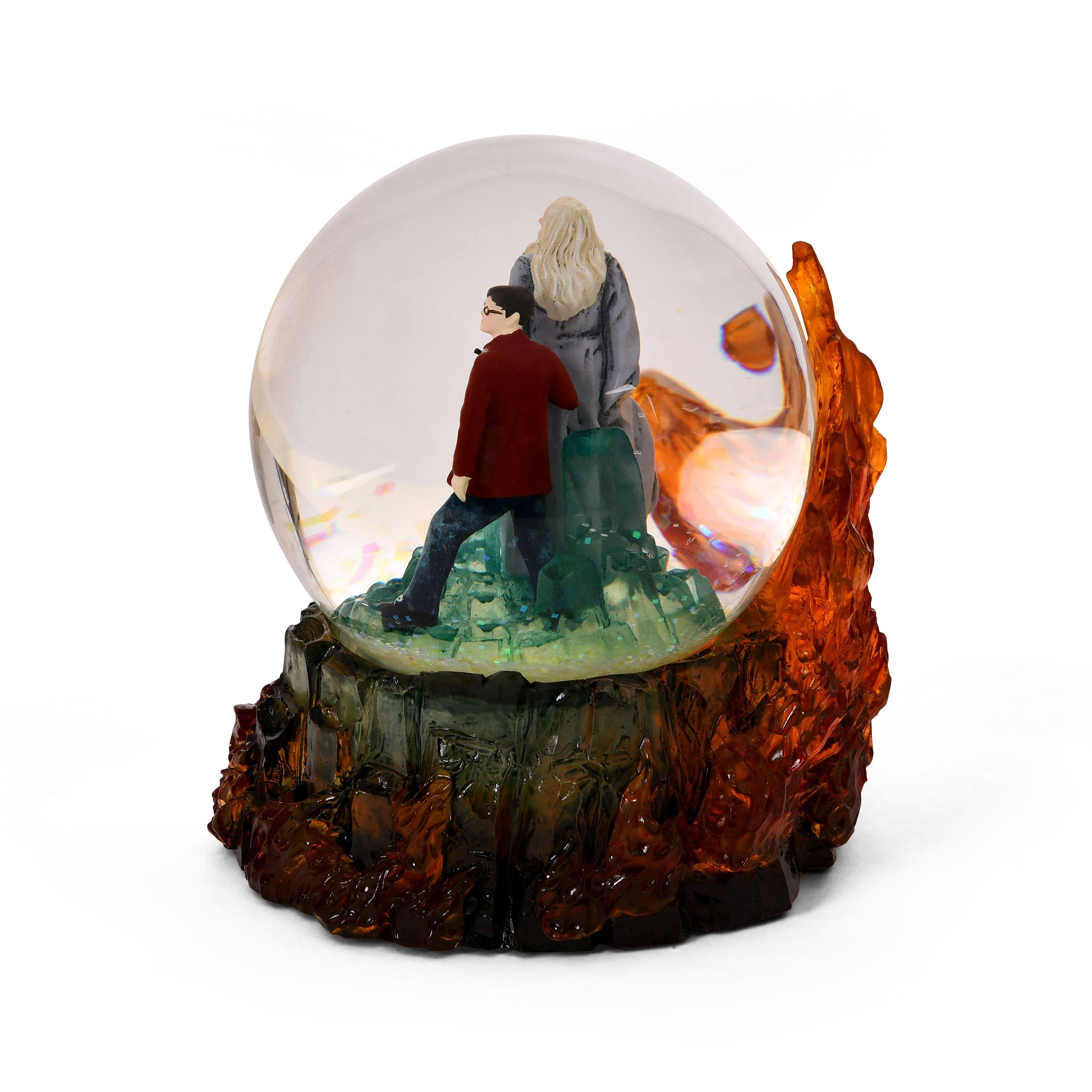 Harry Potter with Dumbledore Snow Globe