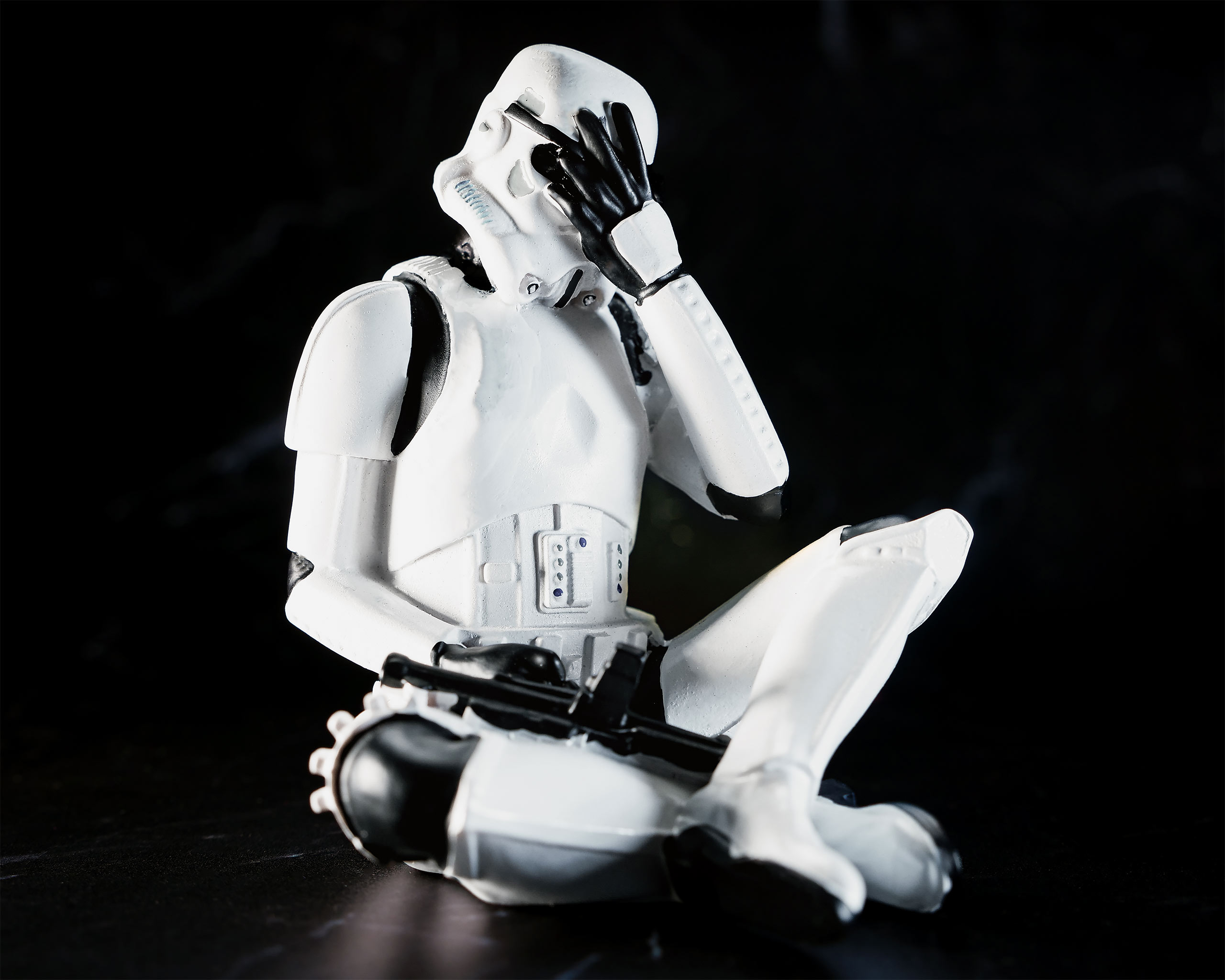 Figurine Originale Stormtrooper Ne Pas Voir 10cm