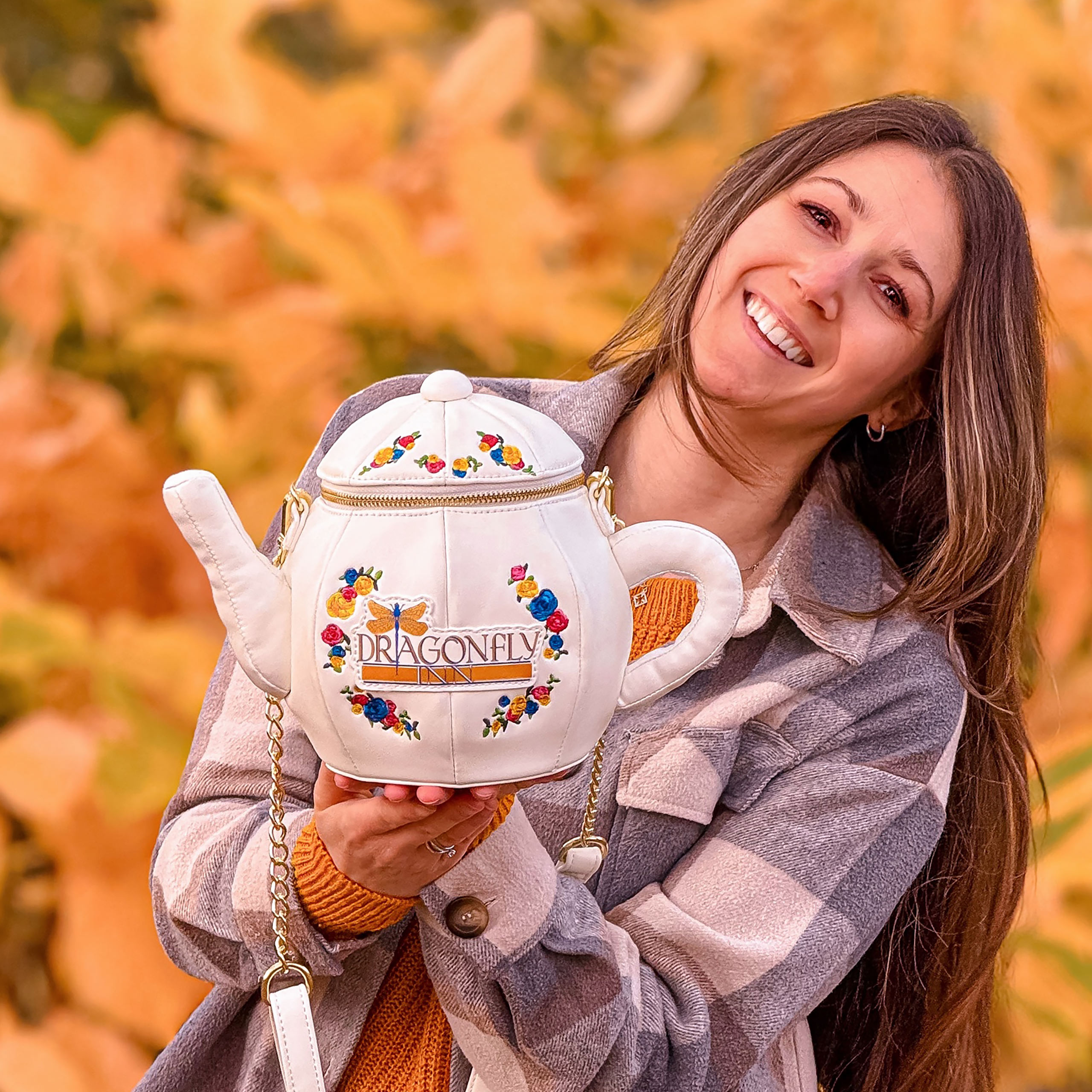 Gilmore Girls - Dragonfly Inn Teapot Crossbody Väska