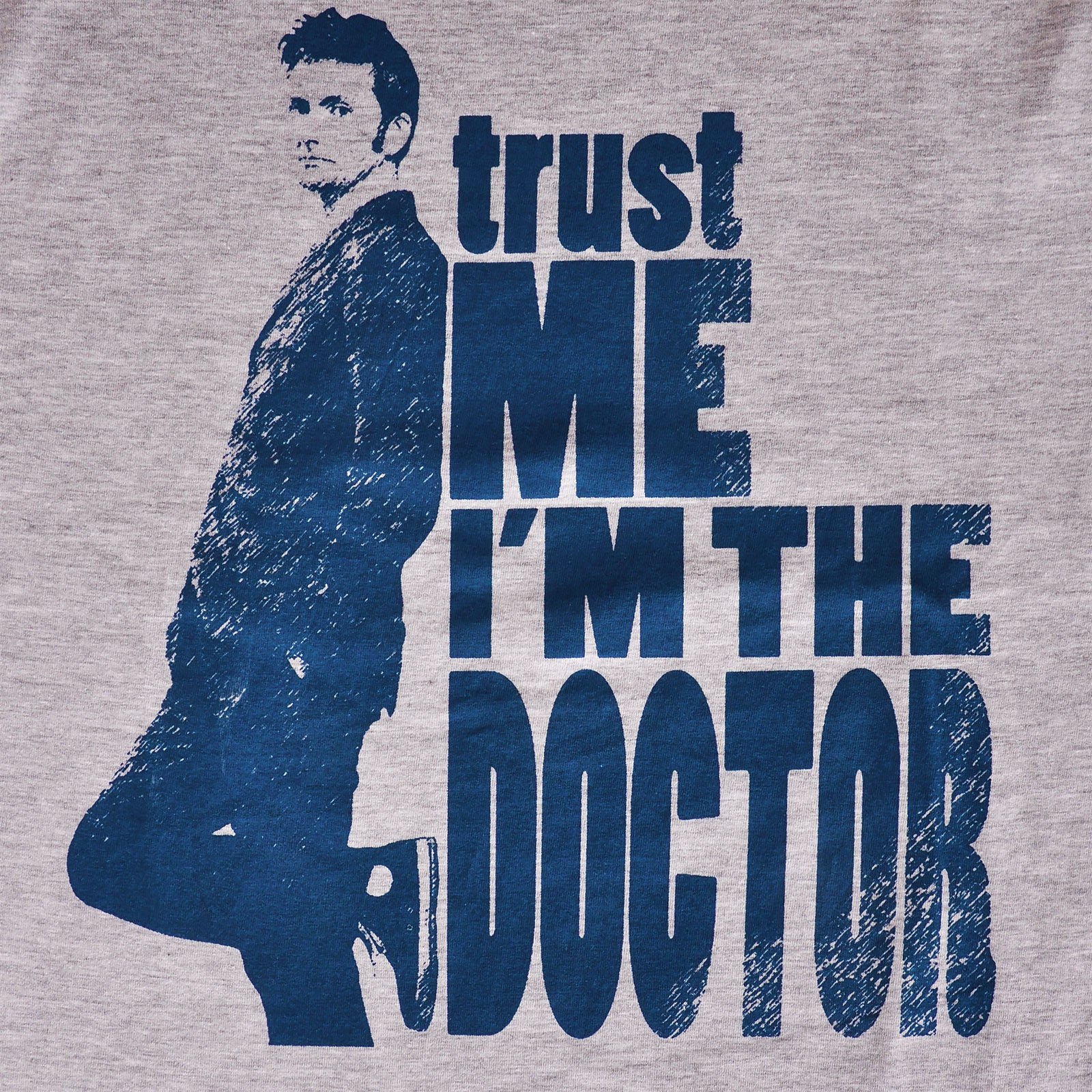 Doctor Who - Trust Me I'm the Doctor T-Shirt grau
