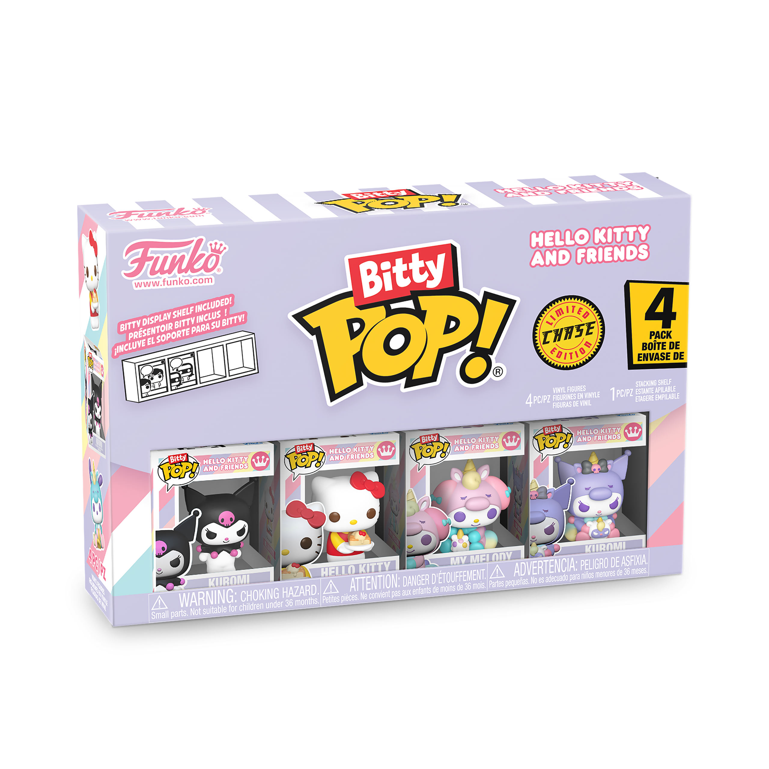 Sanrio - Hello Kitty and Friends Funko Bitty Pop 4er Figuren Set Serie 3