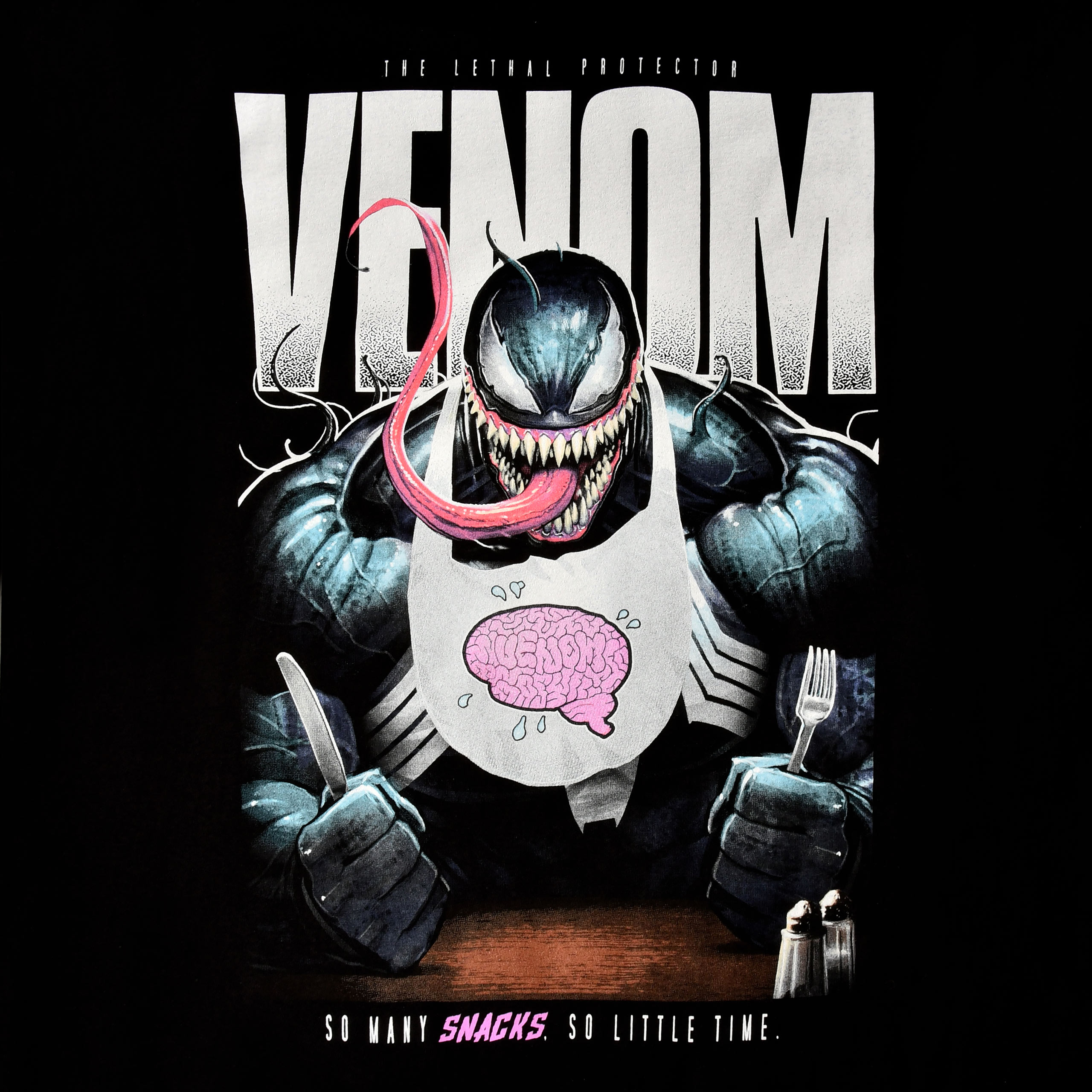 Venom - So Many Snacks T-Shirt schwarz