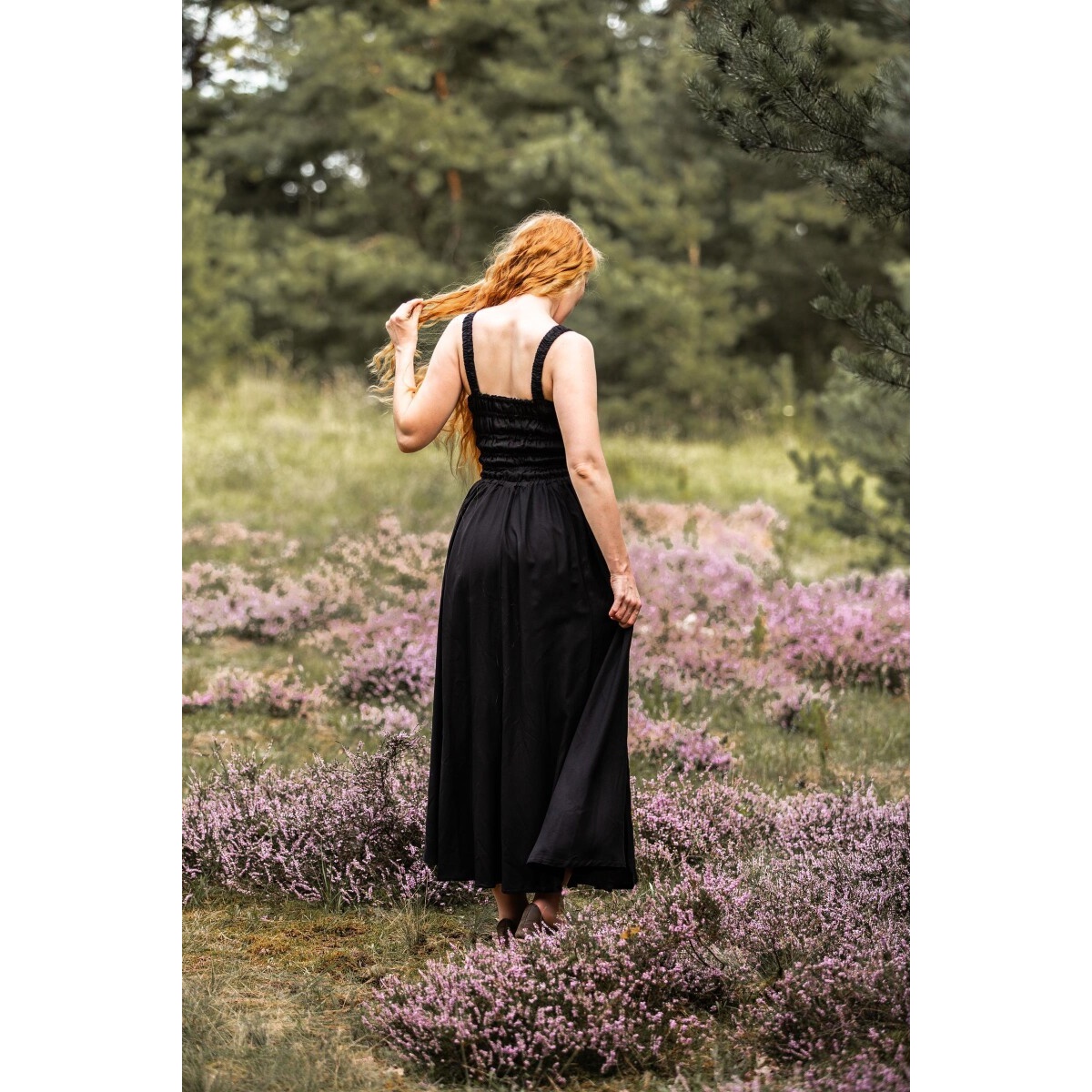 Medieval Bodice Dress Jasmine black