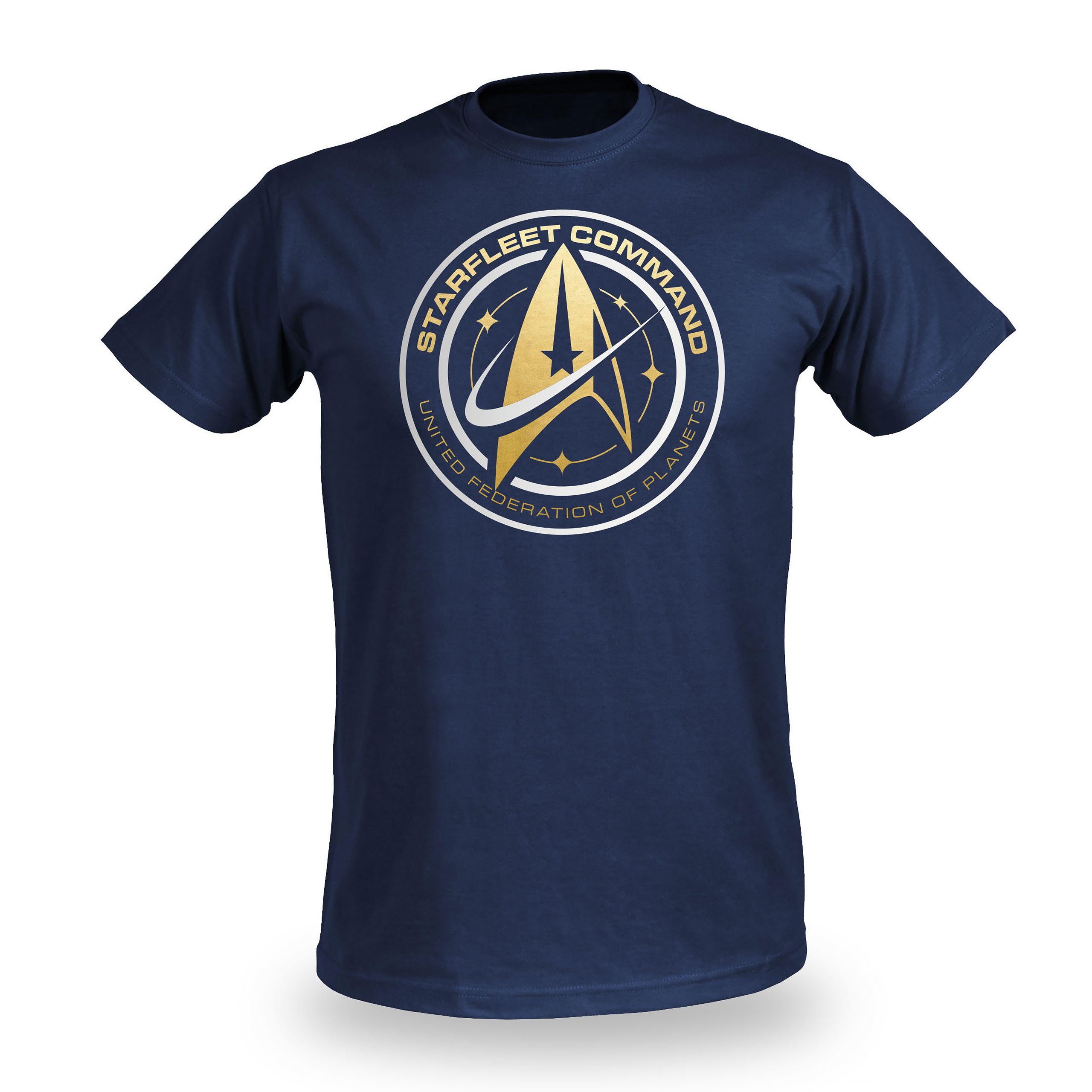 Star Trek - T-shirt Starfleet Command bleu