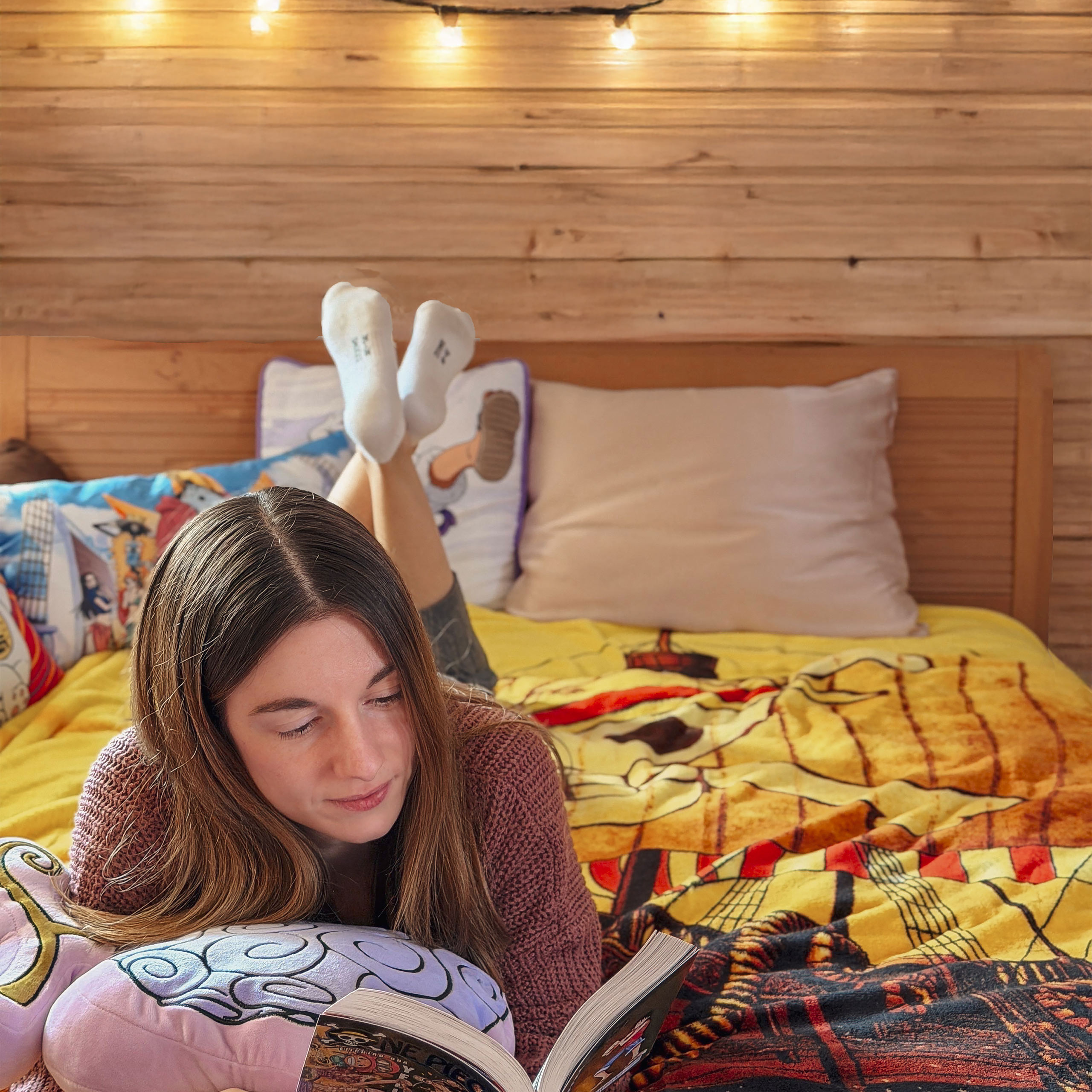 One Piece - Manta de forro polar Going Merry