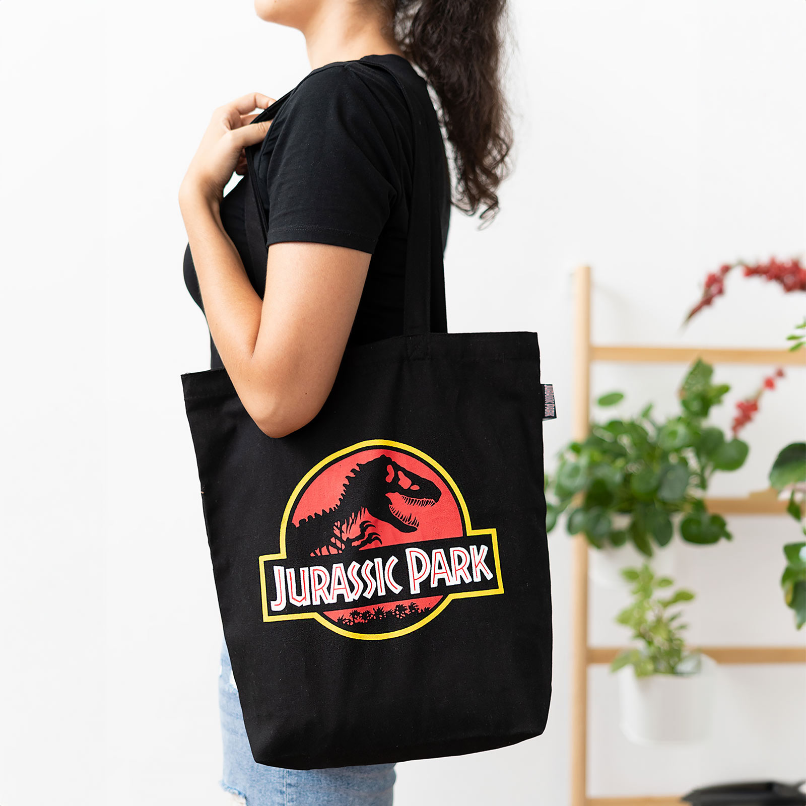 Jurassic Park - Bolsa de yute con logo de la película