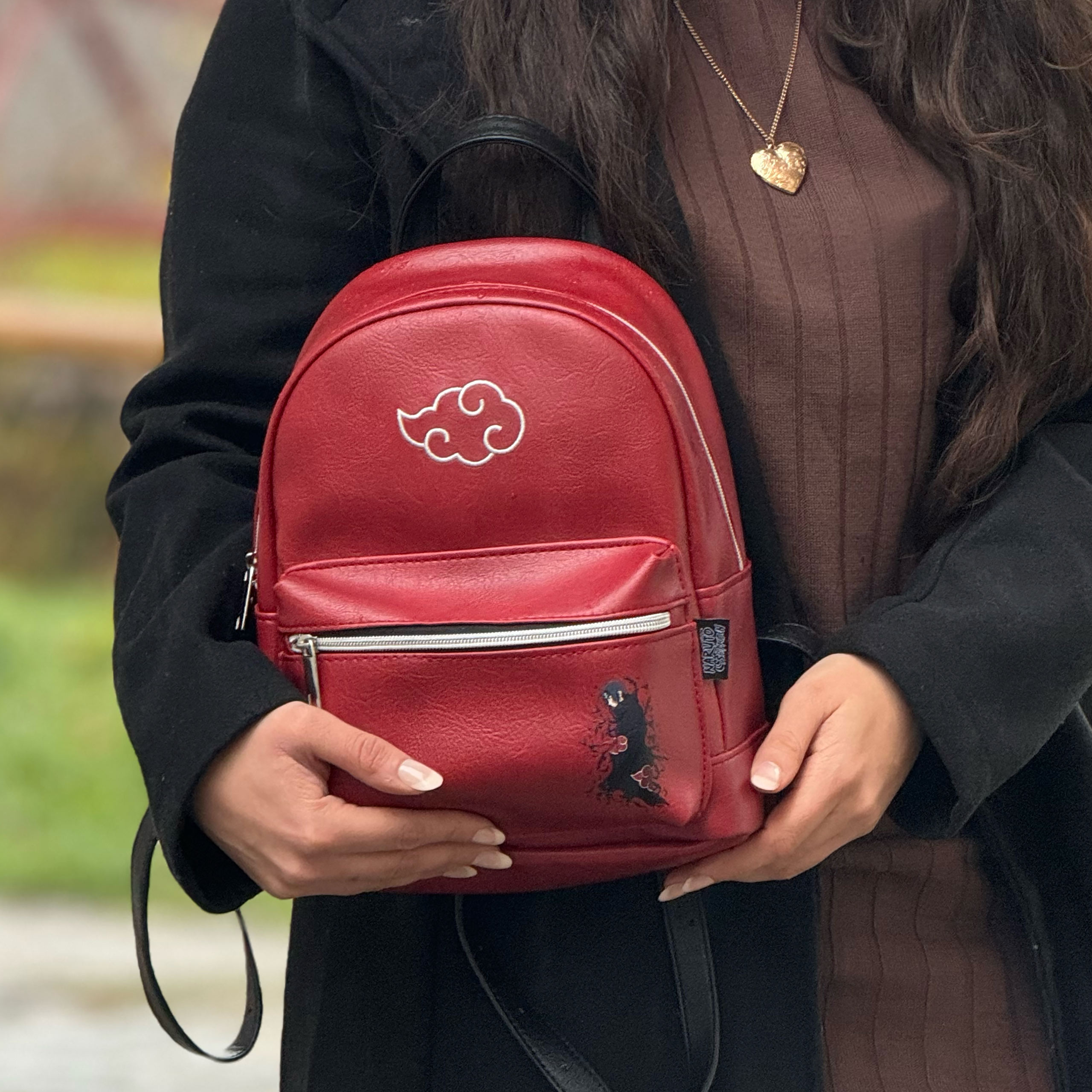 Naruto - Akatsuki Mini Backpack Red