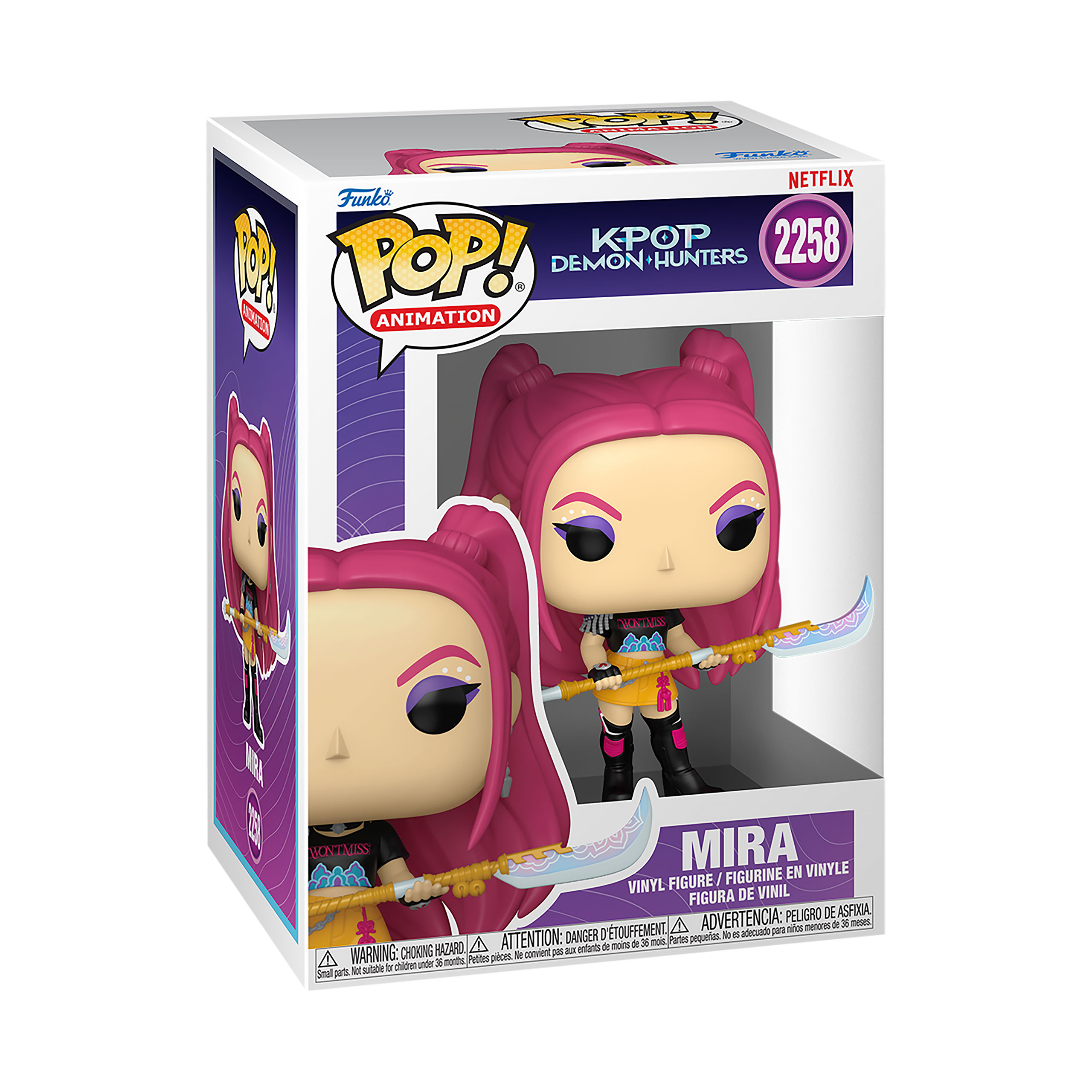 KPop Demon Hunters - Mira Figura Funko Pop!