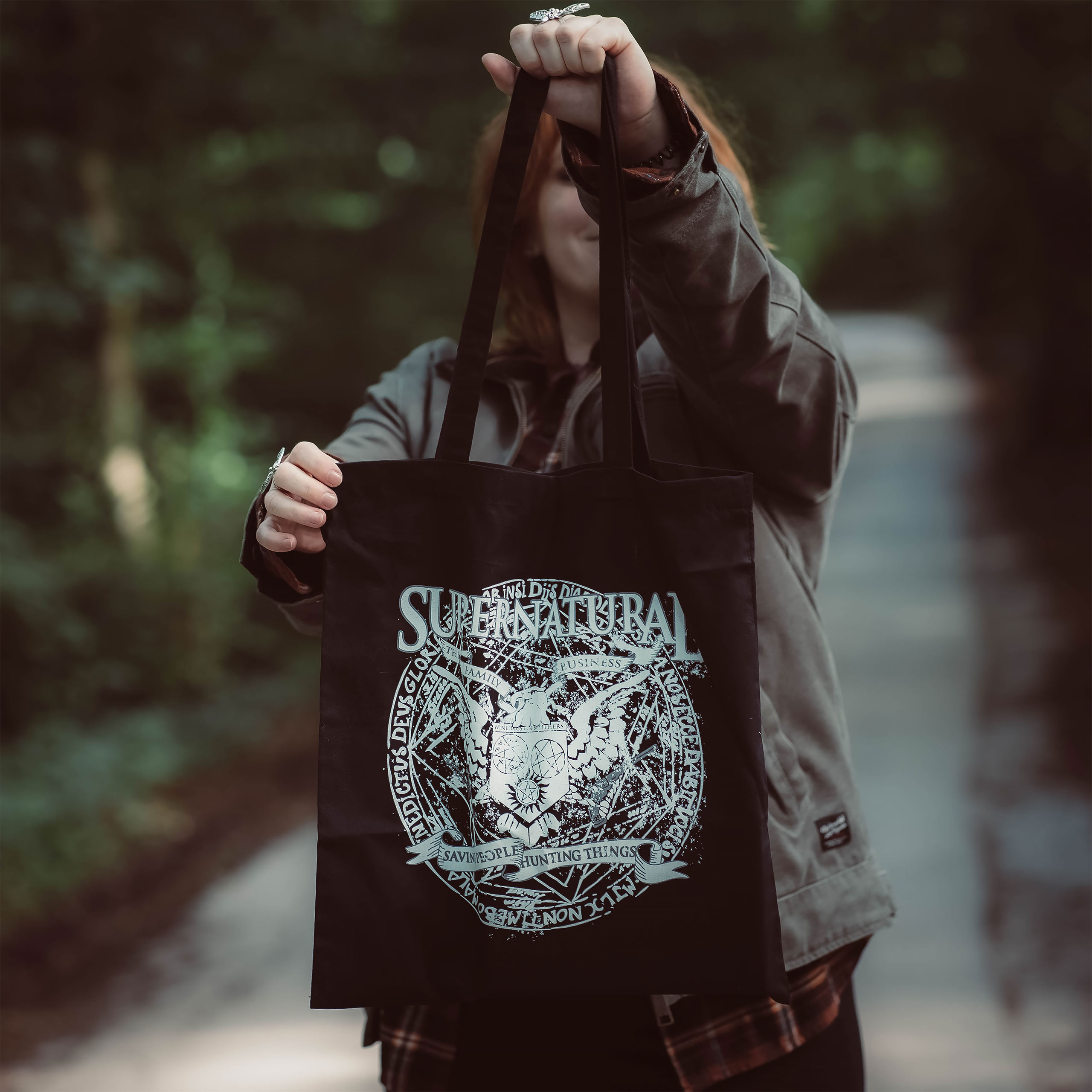 Supernatural - Winchester Family Business Tote Bag