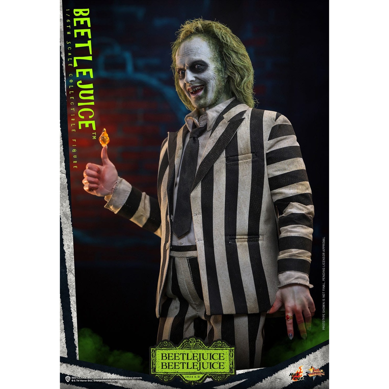 Beetlejuice action figure Masterpiece 1:6 - Beetlejuice
