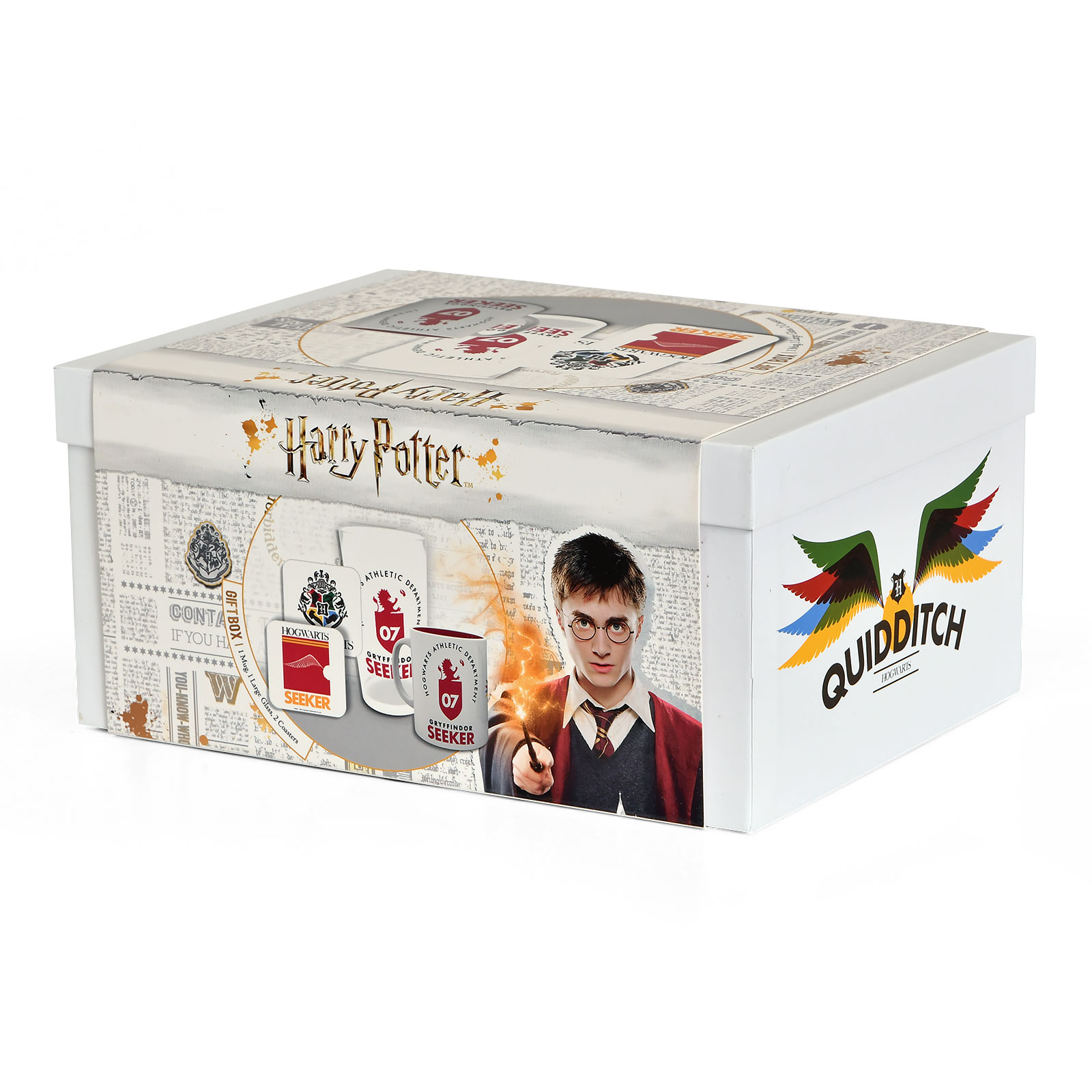 Harry Potter - Ensemble cadeau Quidditch de Poudlard