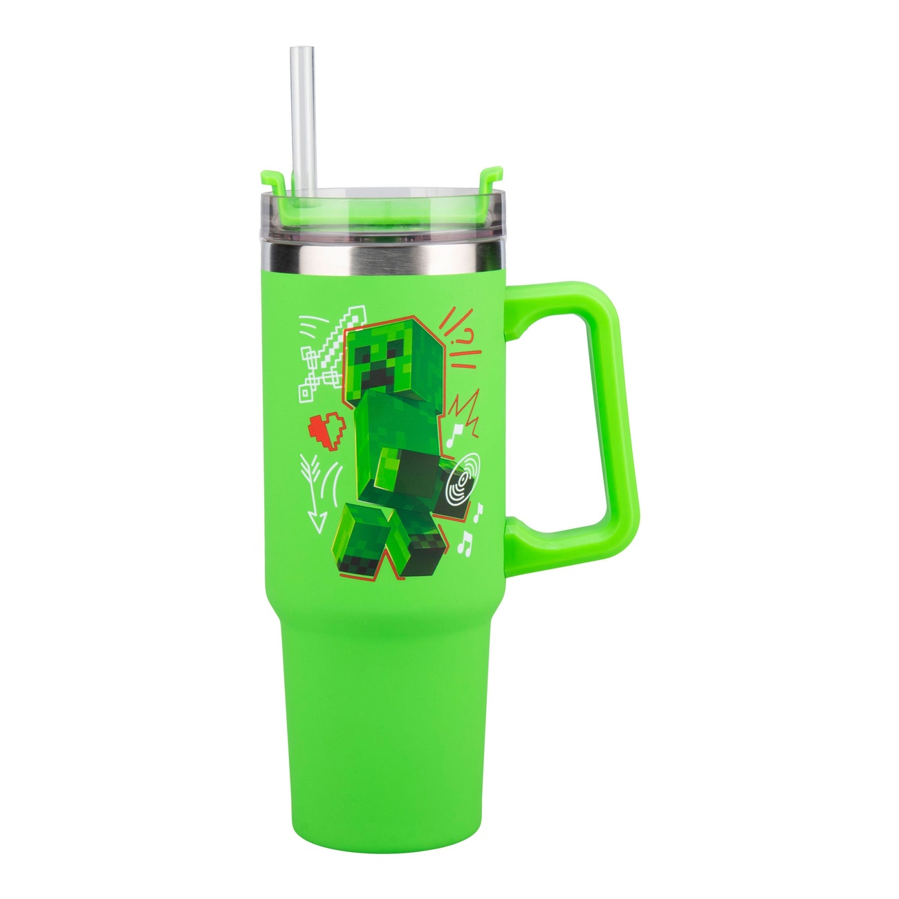 Vaso Minecraft To Go Green