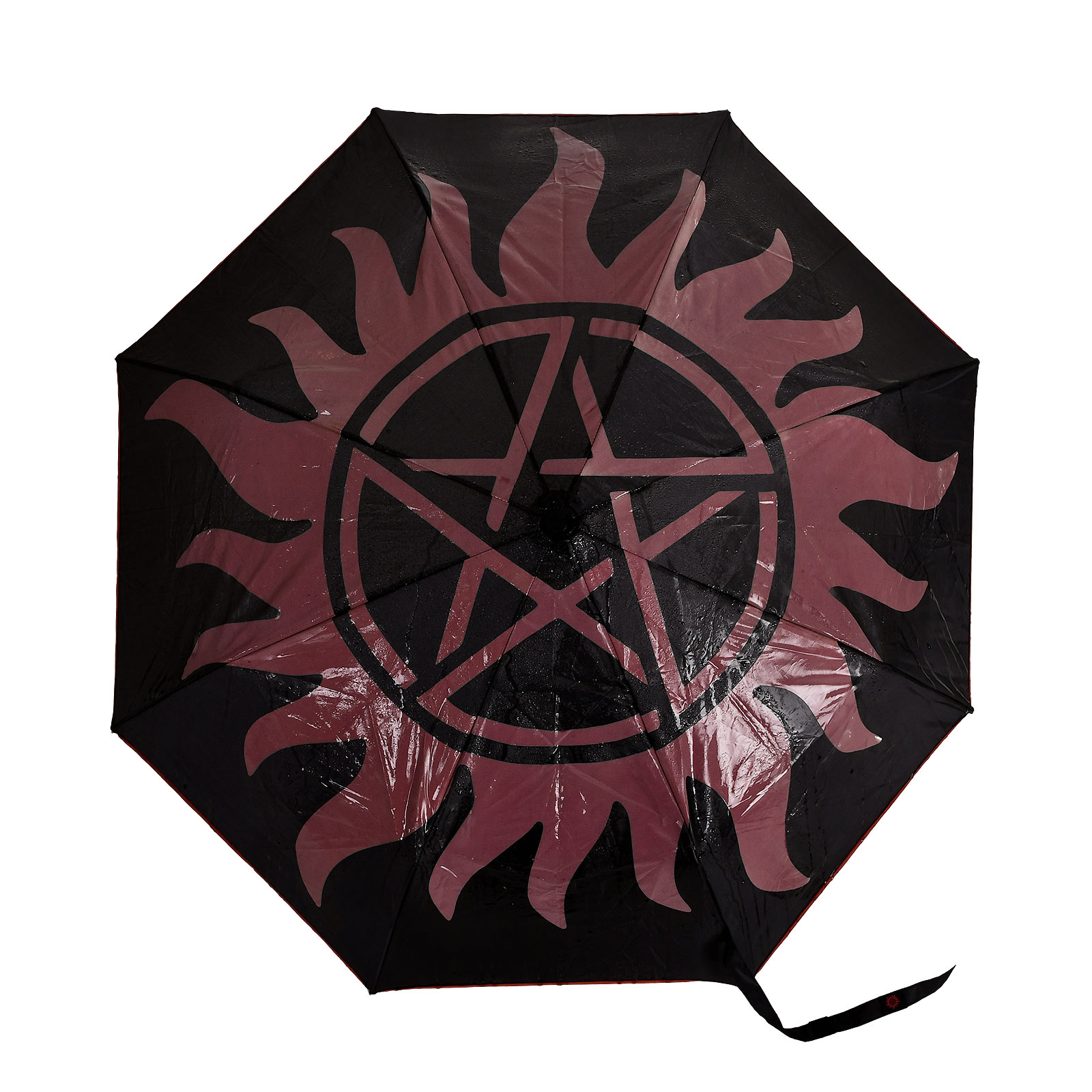Supernatural - Parapluie avec symbole anti-possession et effet aqua