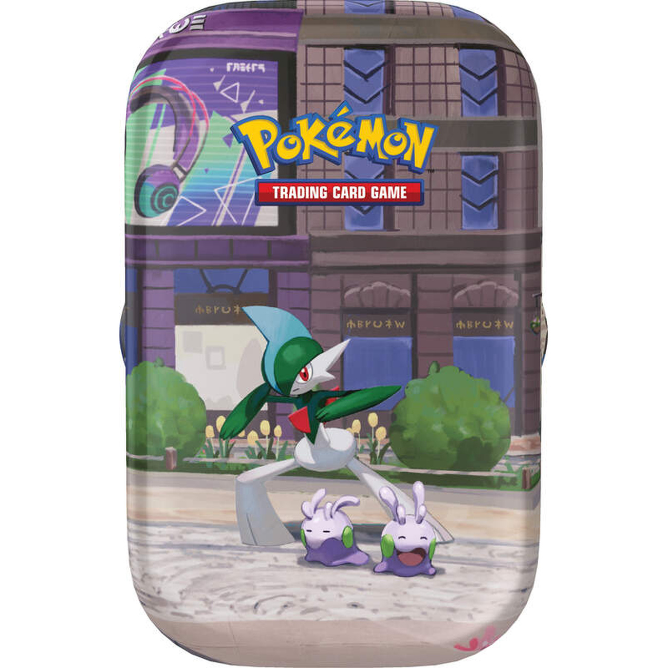 Pokémon - Ciudad Luminalia caja mini lata para cartas coleccionables