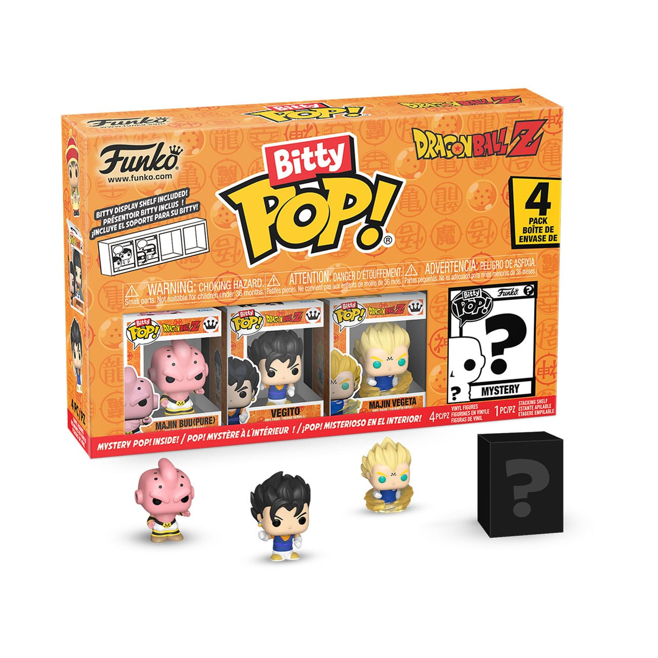 Dragon Ball Bitty POP! Vinyl Figuren 4er-Pack Series 3 2,5