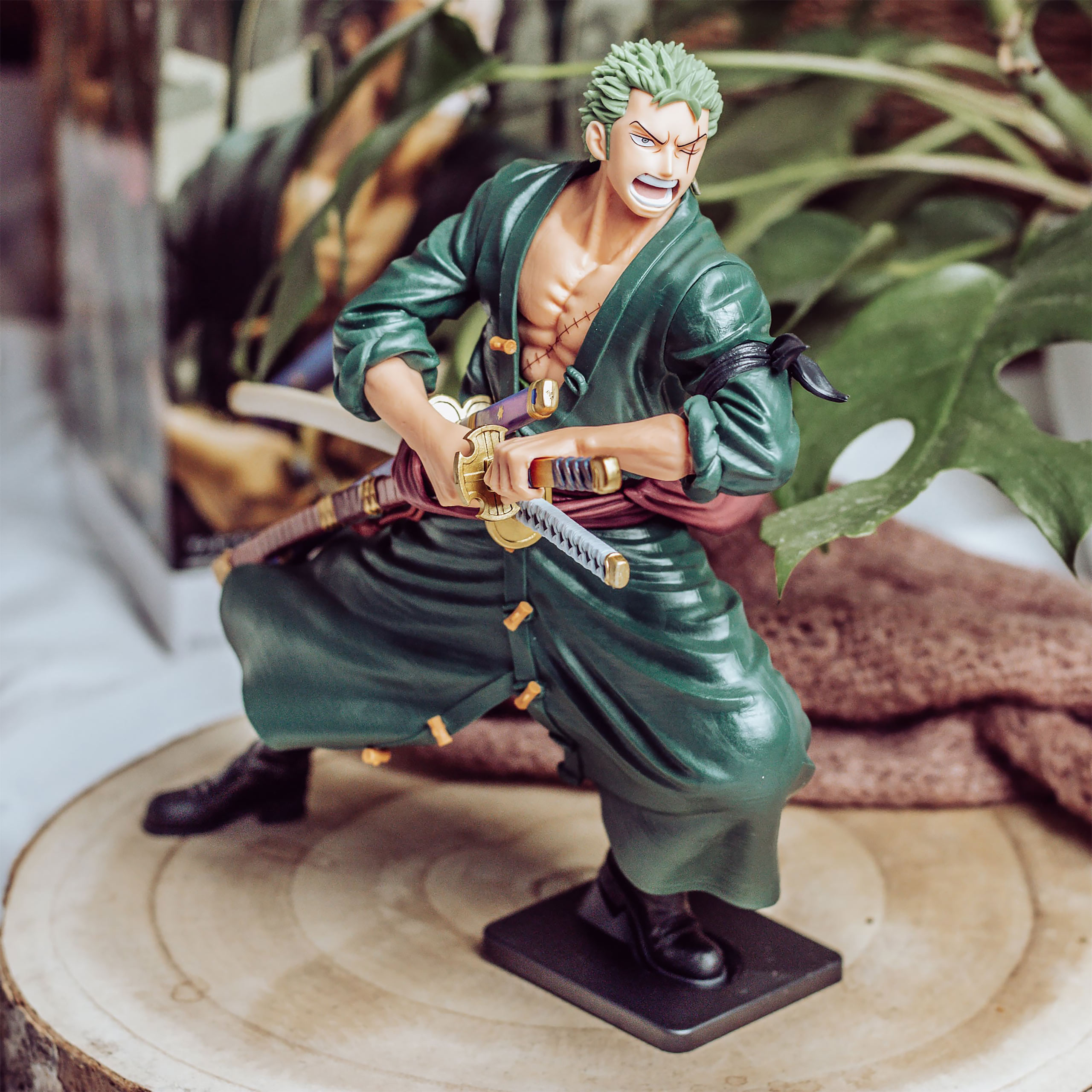 One Piece - Figurine Grandista de Roronoa Zoro 22cm