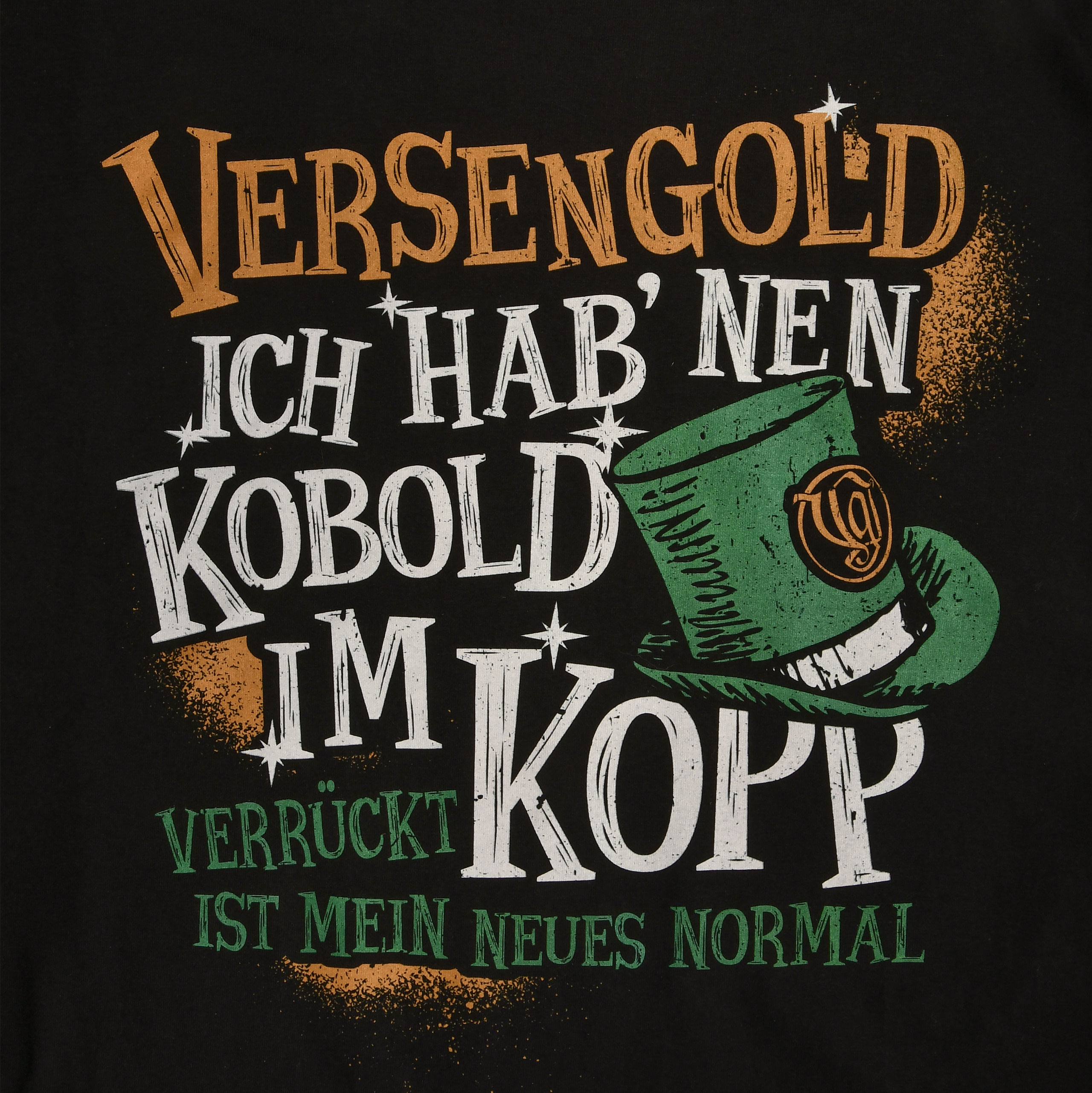 Versengold - Kobold T-Shirt schwarz