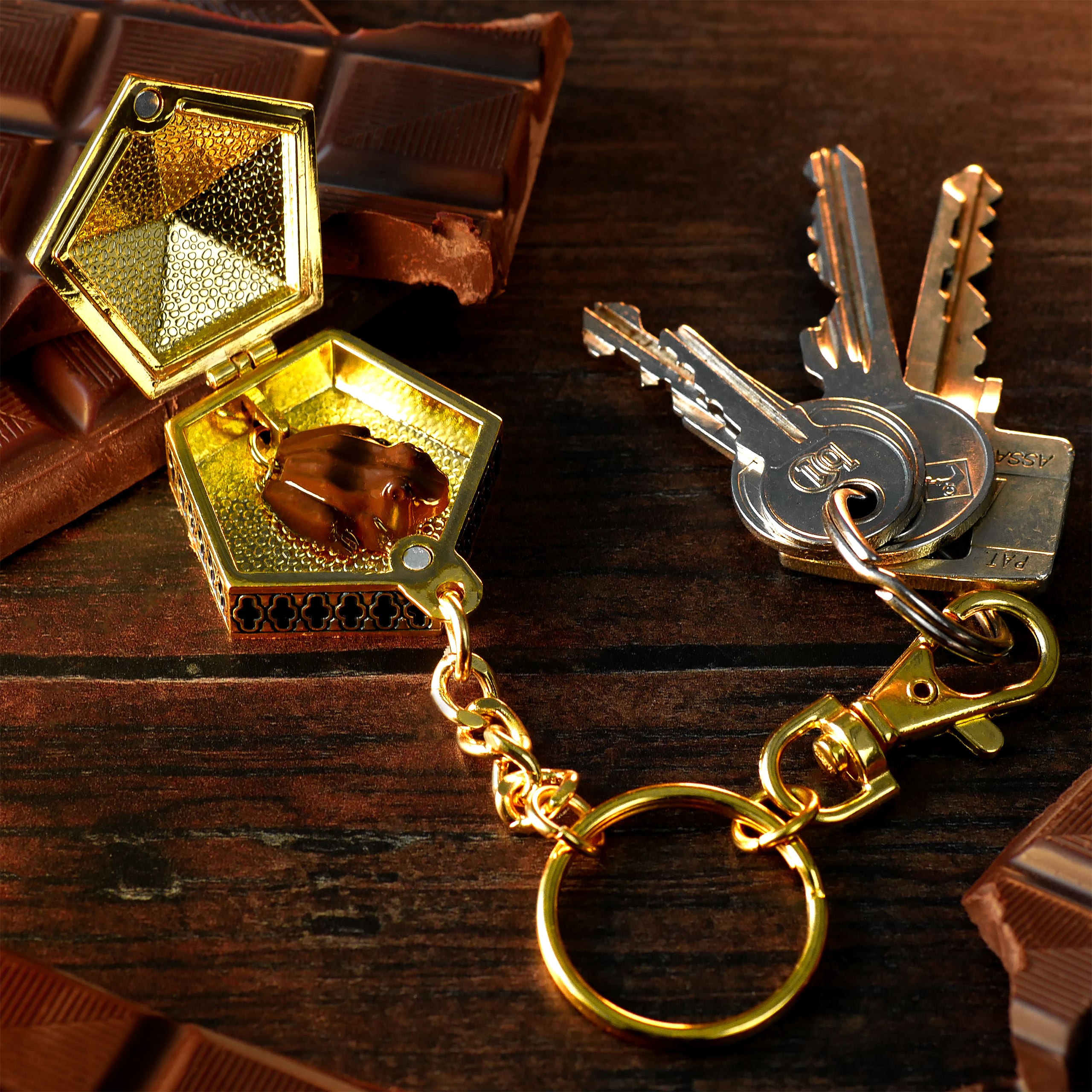 Porte-clés Grenouille en Chocolat - Harry Potter