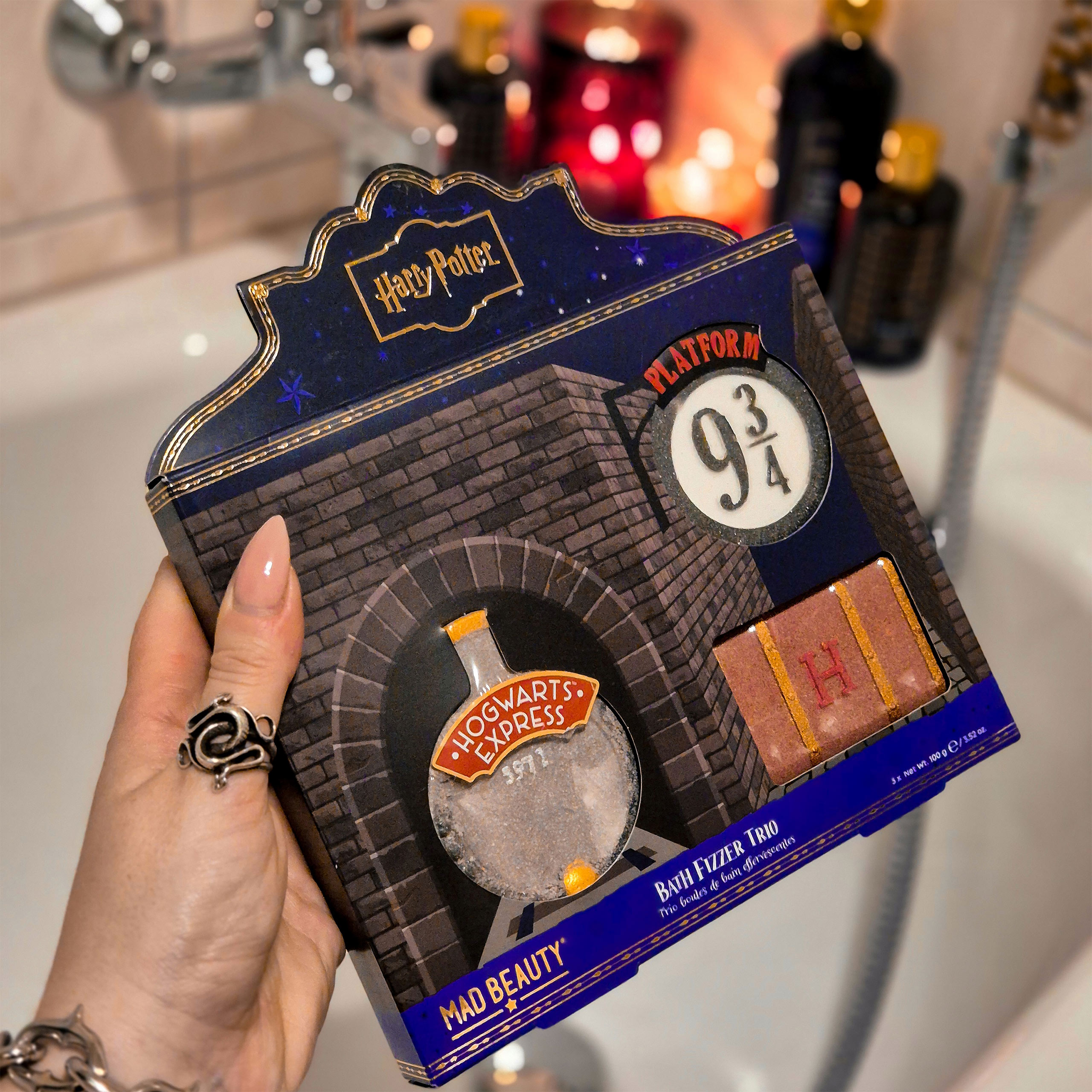 Harry Potter - Set de 3 bombas de baño Andén 9 3/4