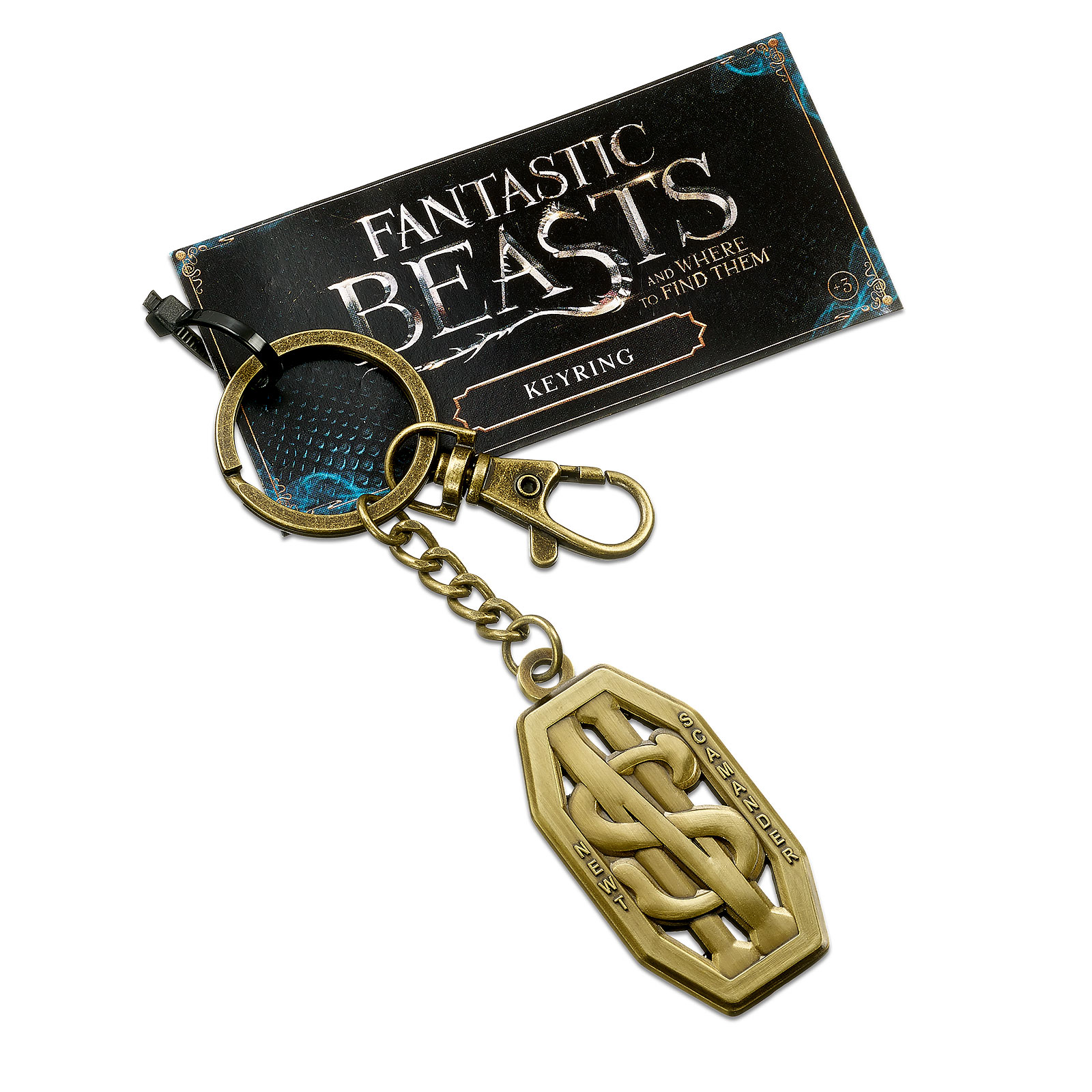 Fantastic Beasts - Newt Scamander Logo Keychain