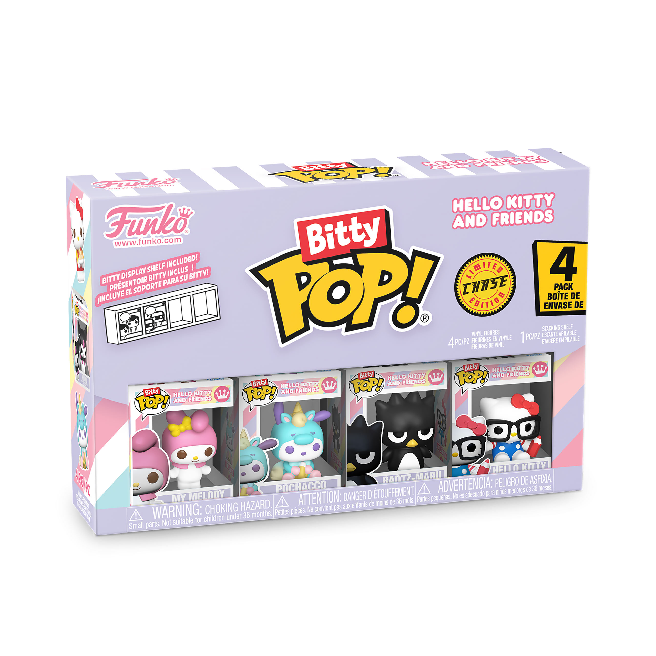 Sanrio - Hello Kitty and Friends Funko Bitty Pop 4er Figuren Set Serie 4