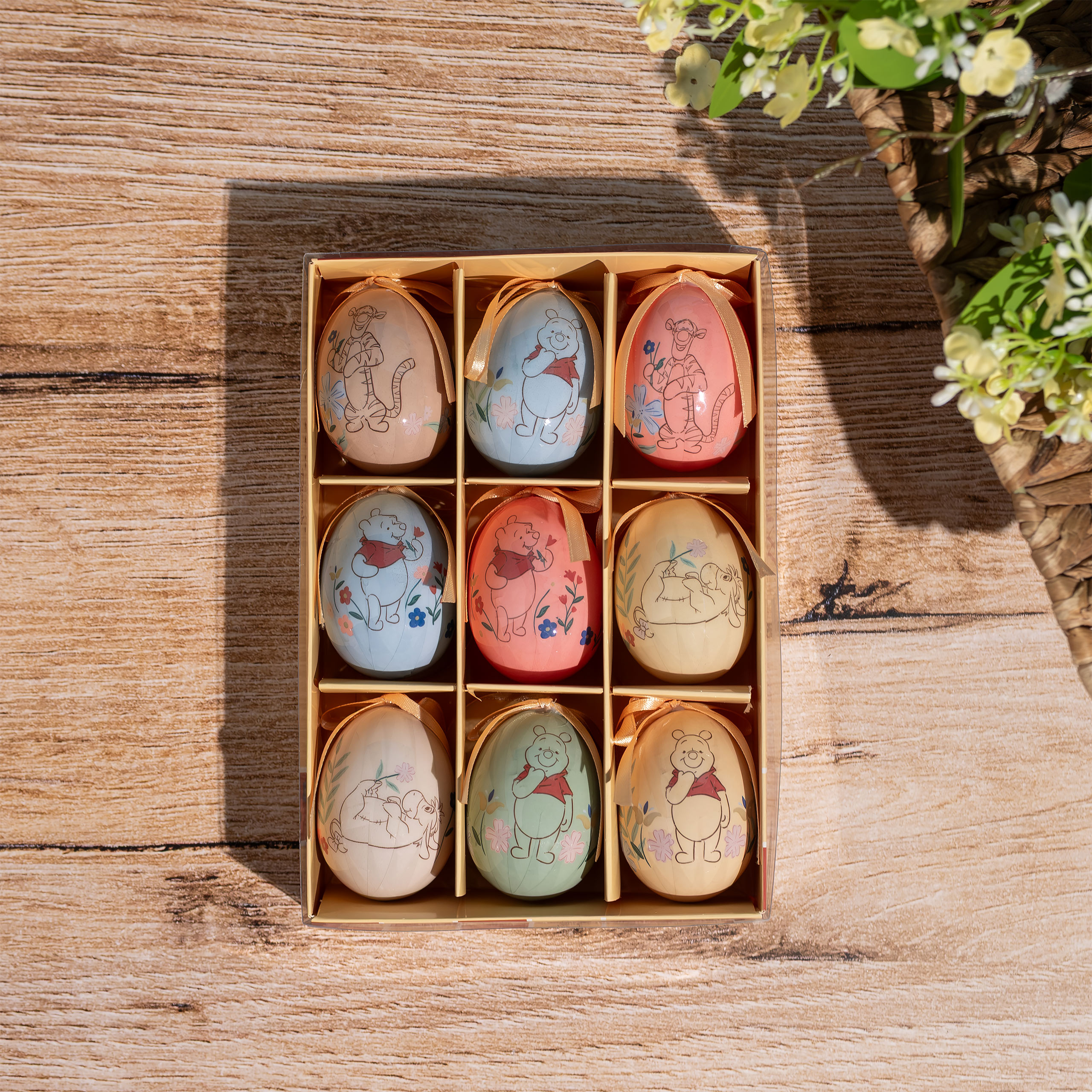 Winnie the Pooh - Colgantes de huevos de Pascua set de 9