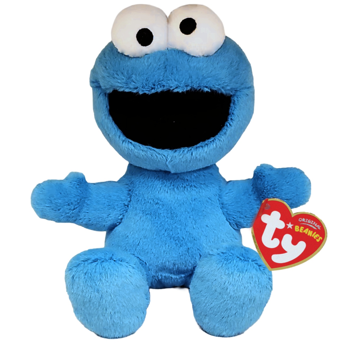 Sesamstraat - Cookie Monster Pluchefiguur 15 cm