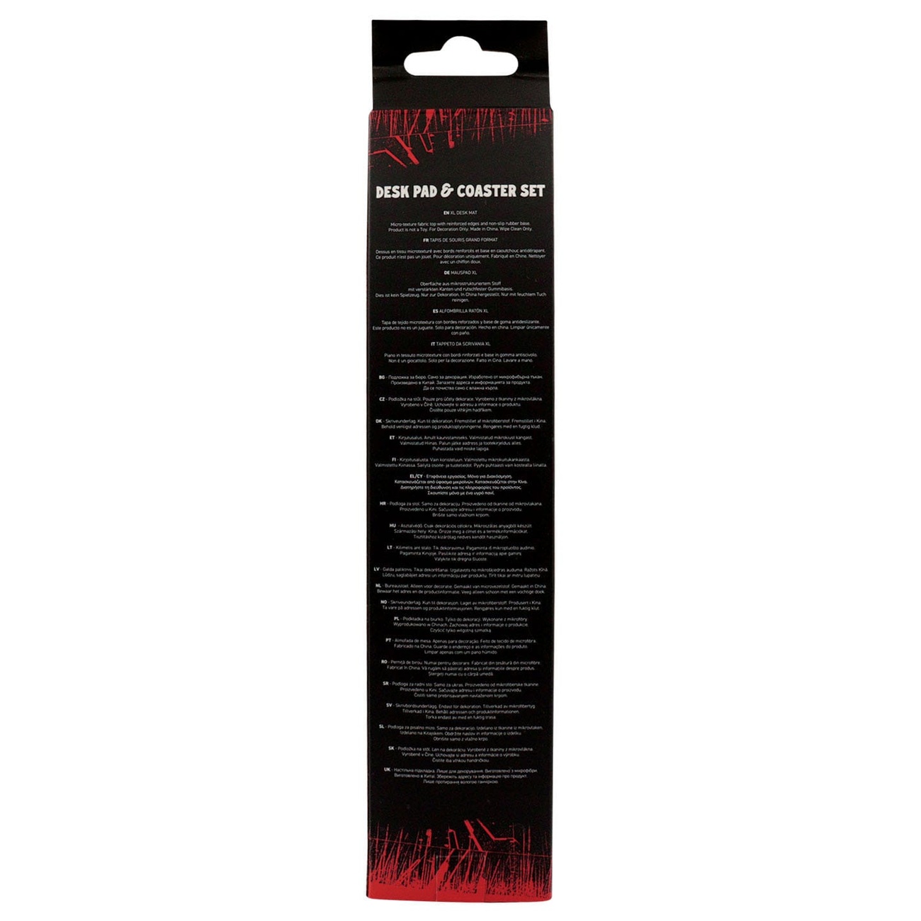 Stranger Things Desk Pad & Coasters Hellfire Club