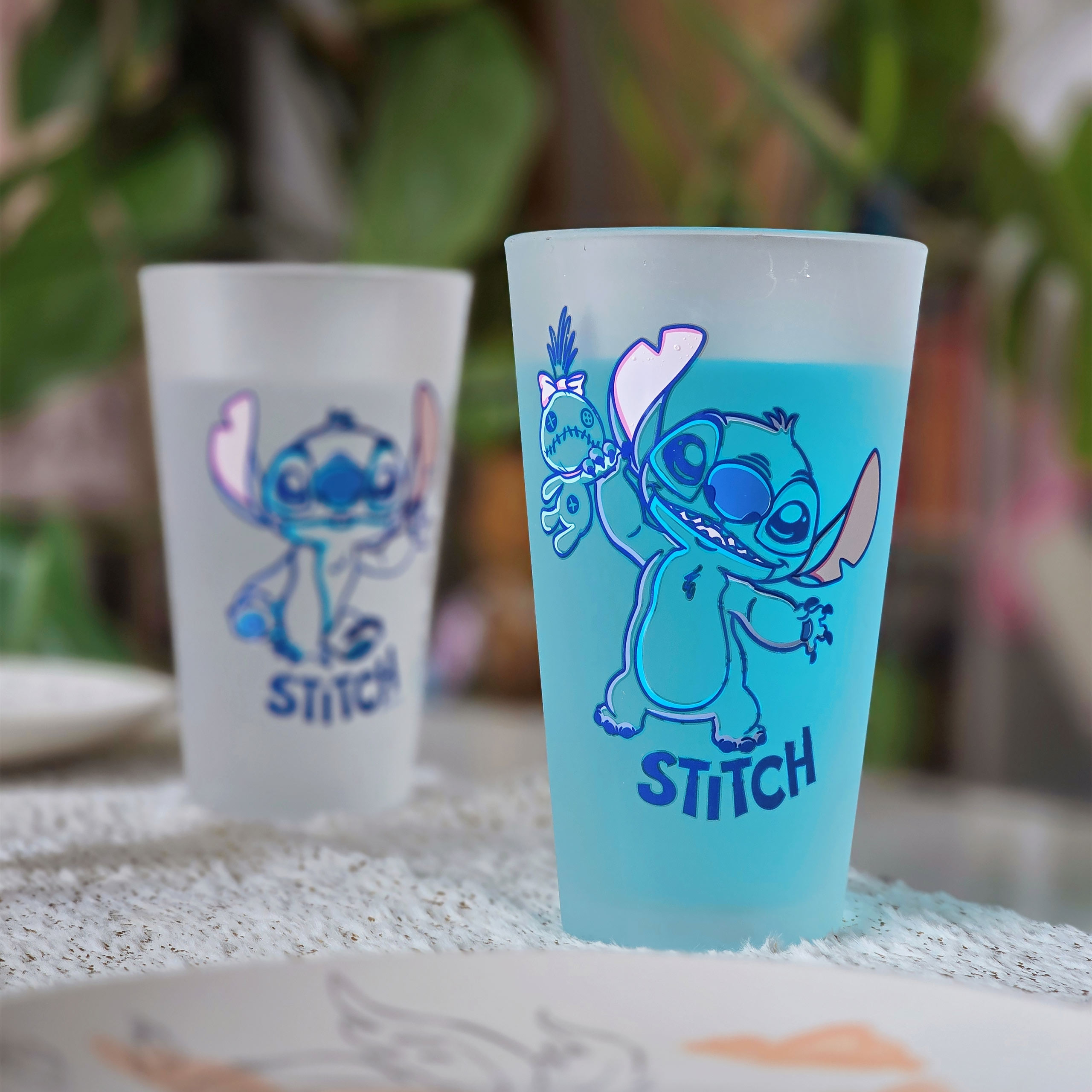 Stitch Aloha Glass Set of 2 - Lilo & Stitch