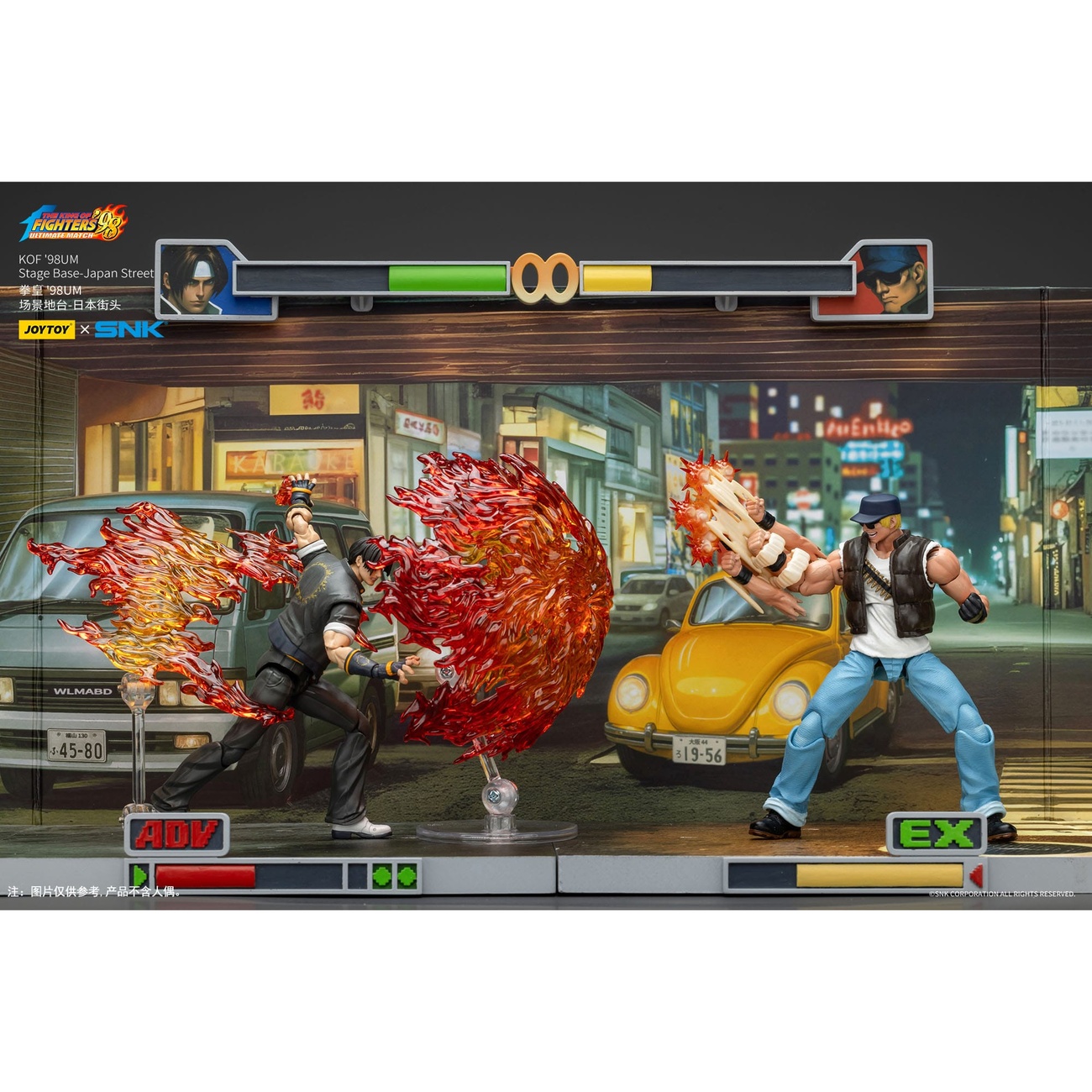 The King Of Fighters '98 Diorama Stage Base Japan Street