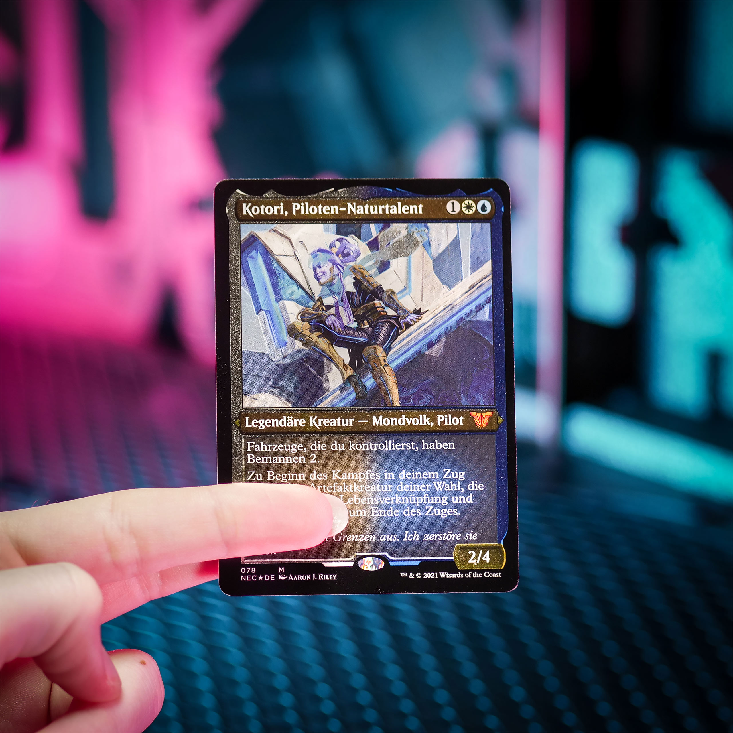 Magic The Gathering - Kamigawa Neon Dynasty Commander Deck Fasten Your Seatbelts!
