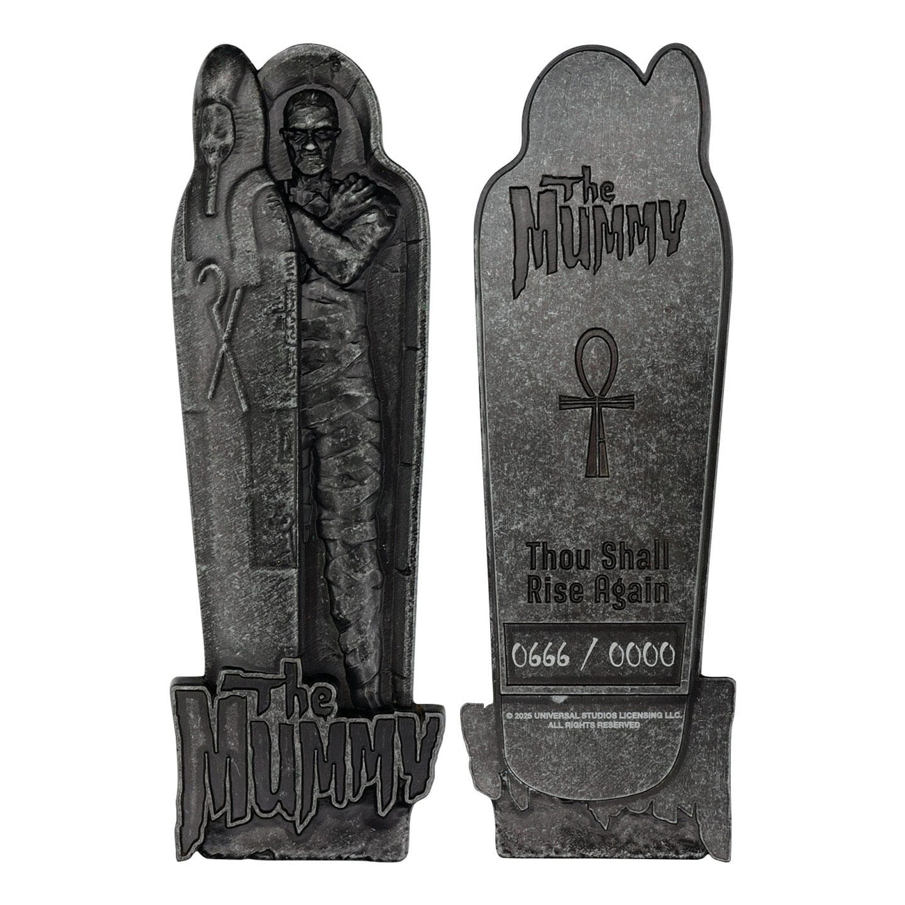 Universal Monsters Metallbarren Frankensteins Monster Limited Edition