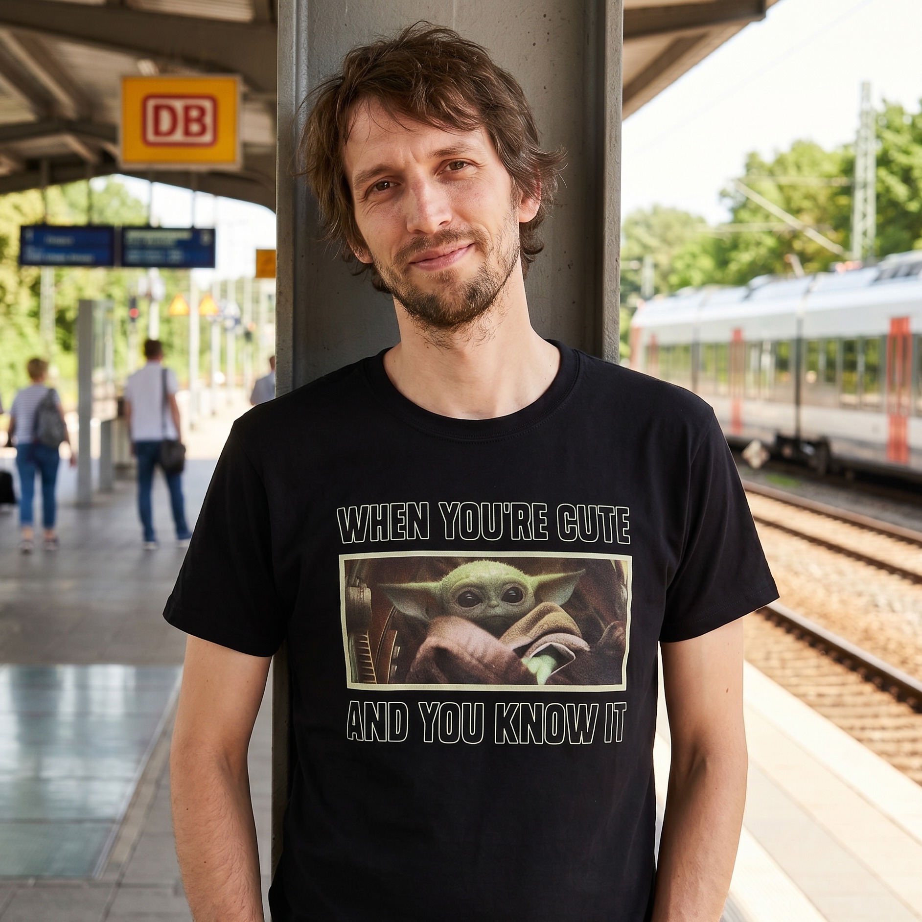T-shirt The Child Cute and You Know It - Star Wars The Mandalorian