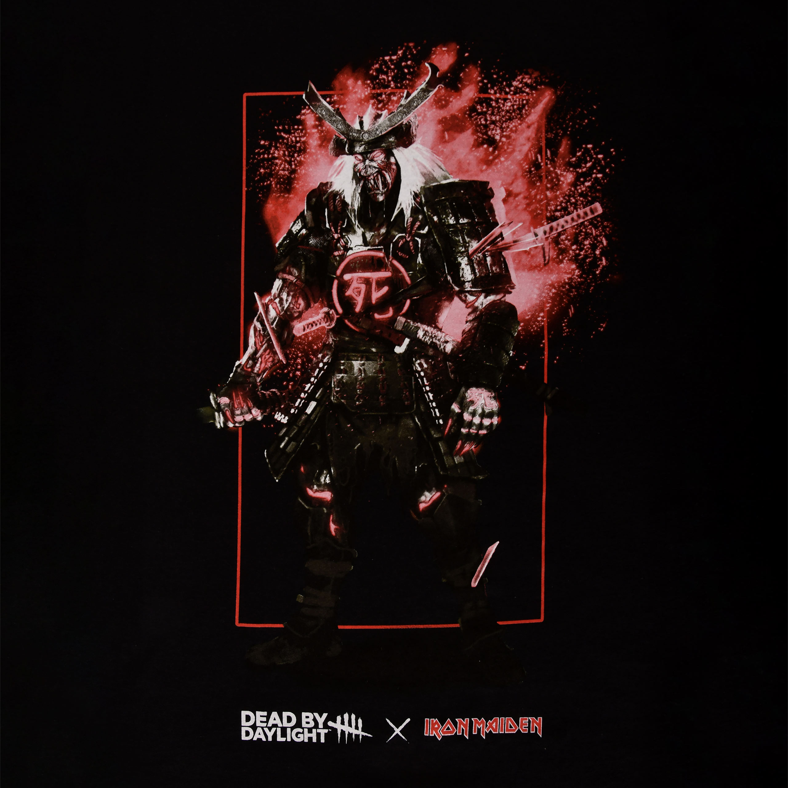 Dead by Daylight x Iron Maiden - Oni Samurai Eddie Killer T-Shirt