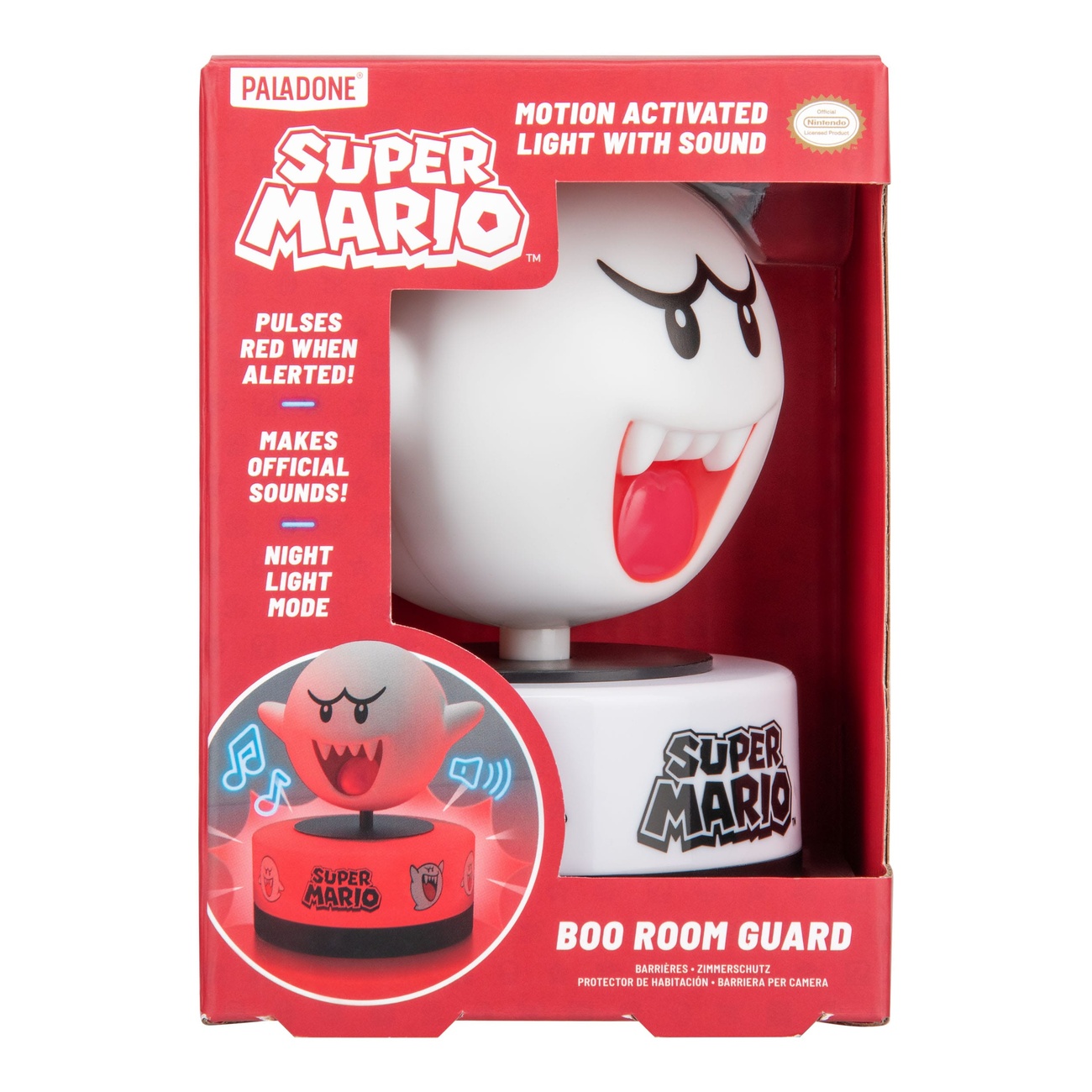 Lampada Super Mario Boo con suono
