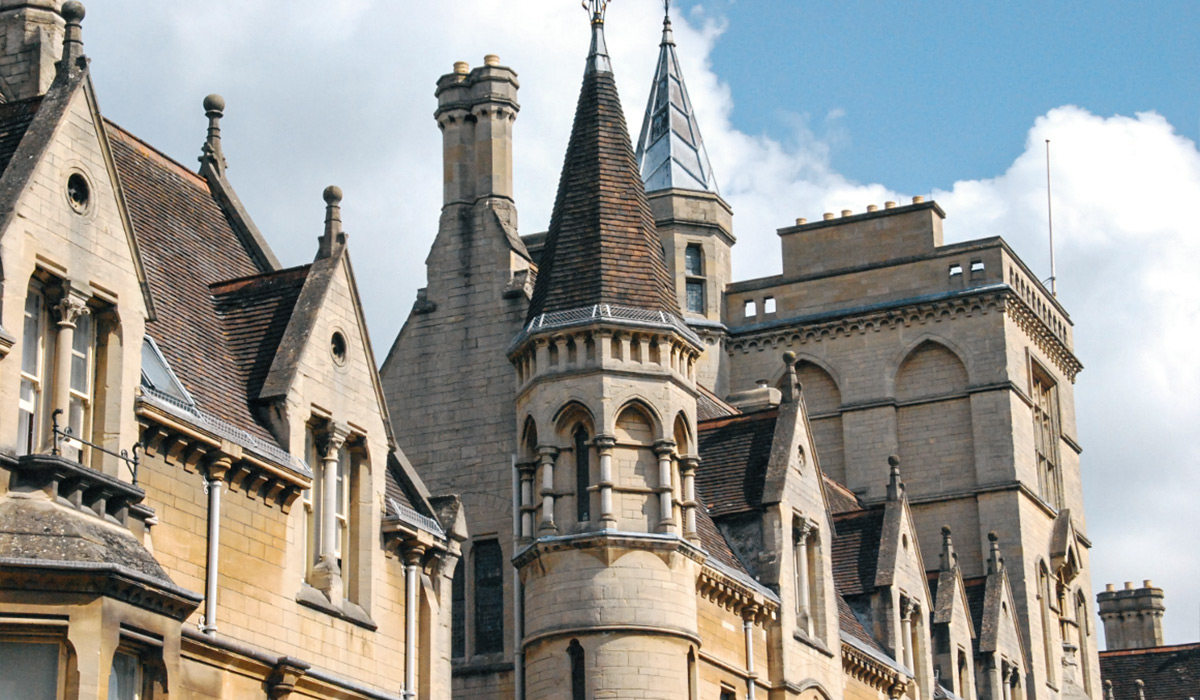 Balliol College an der Broad Street in Oxford