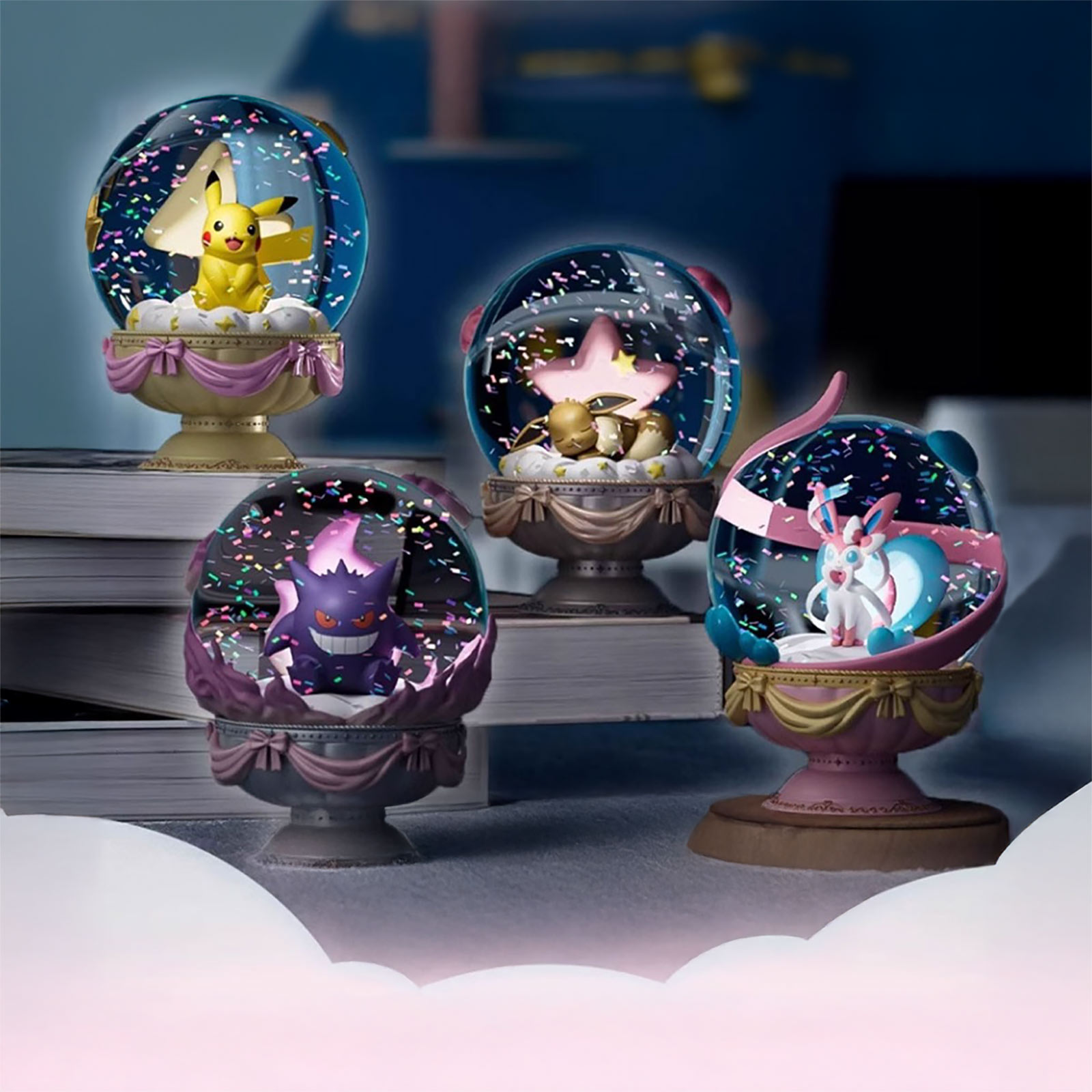 Pokemon - Dream Crystal Mystery Schneekugel