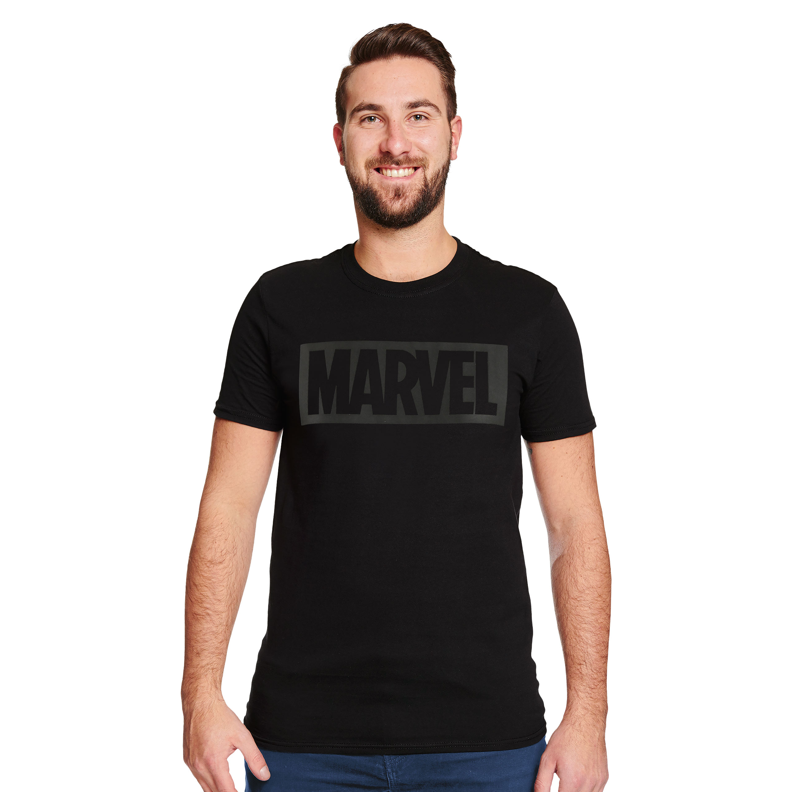Marvel - Logo T-Shirt schwarz