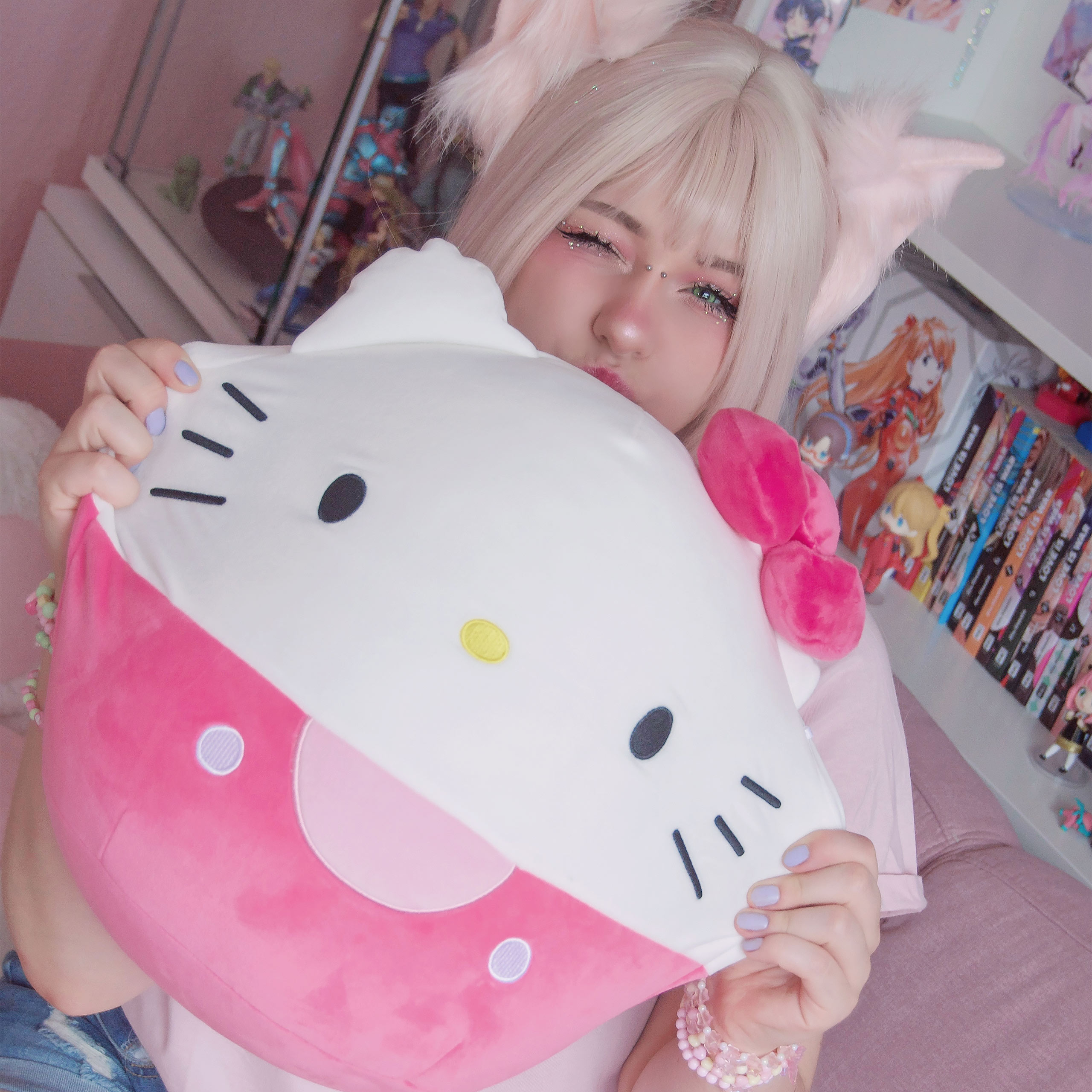 Hello Kitty - Figura de Peluche Squishmallows