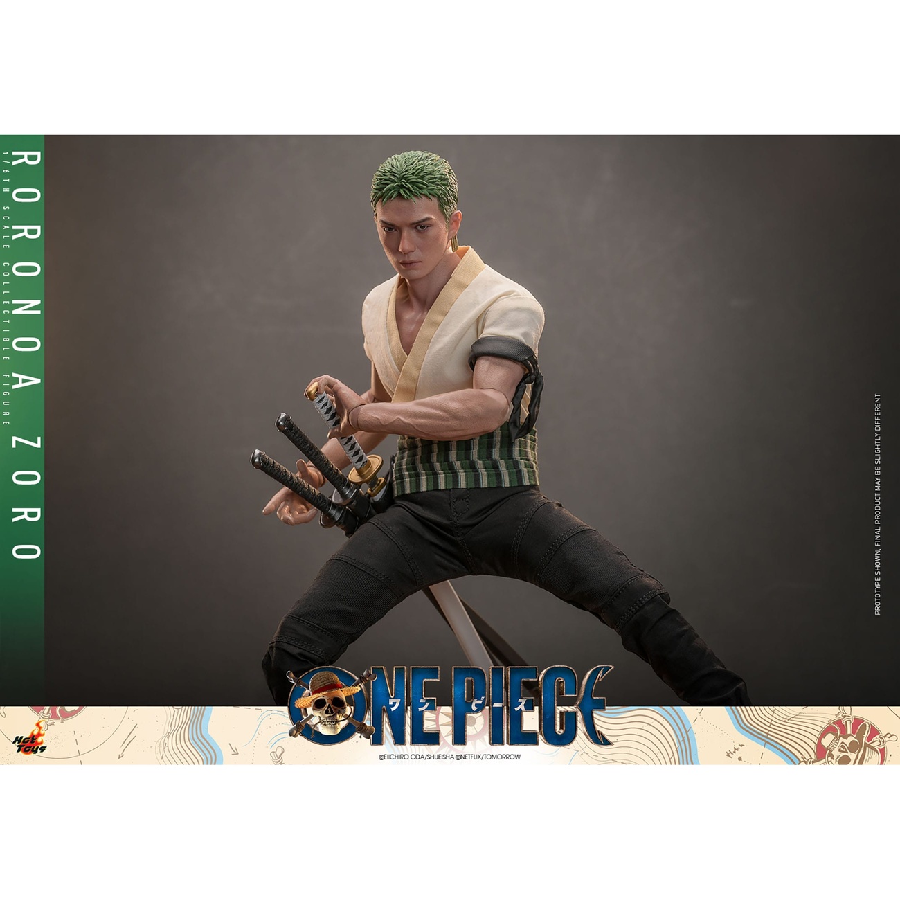 One Piece Netflix - Action figure Roronoa Zoro 1:6