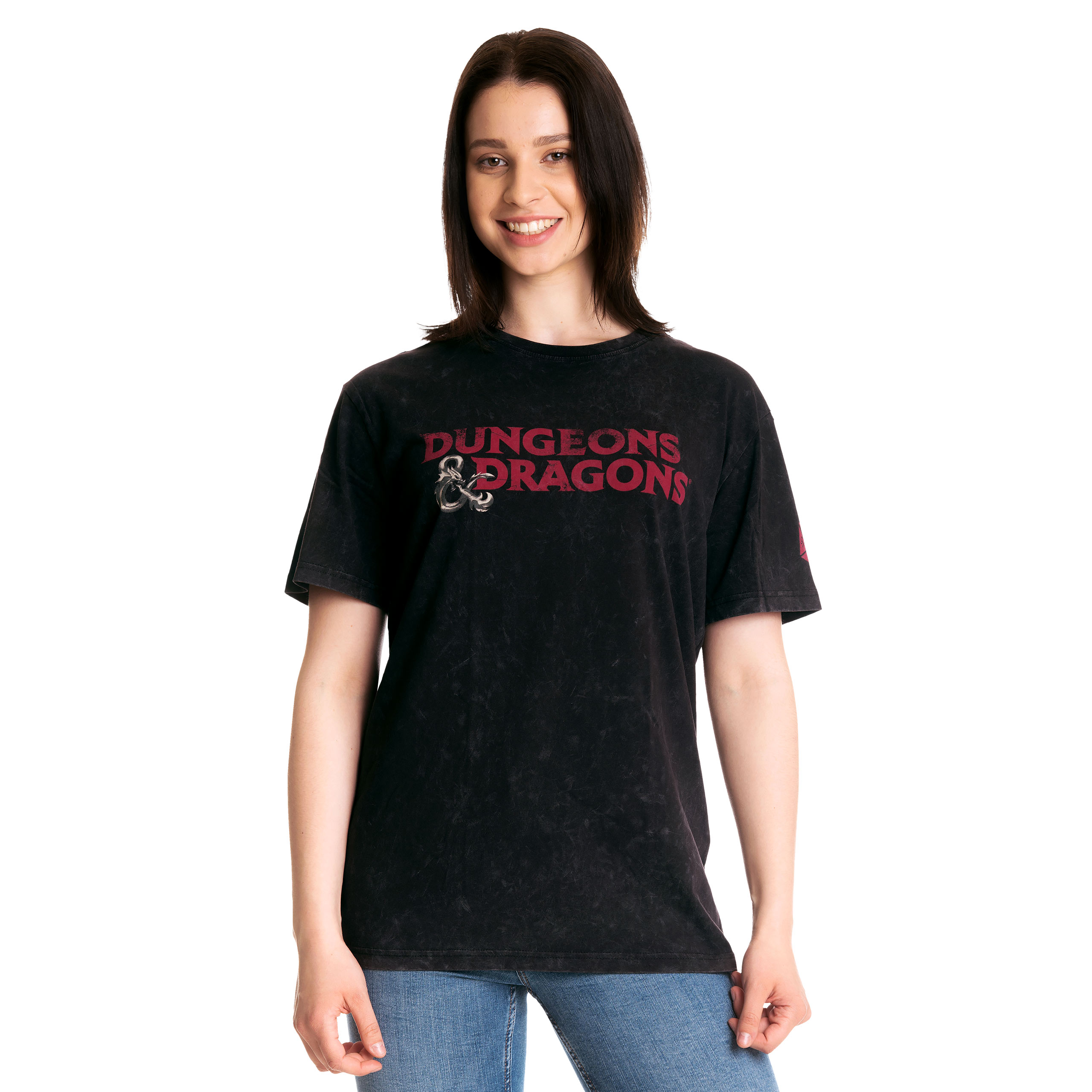 Dungeons & Dragons - Logo T-Shirt zwart