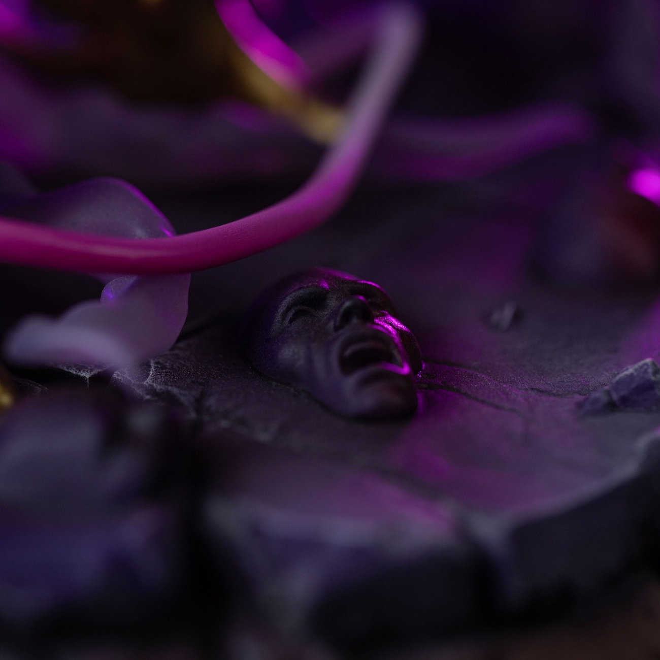 Saint Seiya Figurka Art Scale 1/10 Cancer Deathmask 23 cm