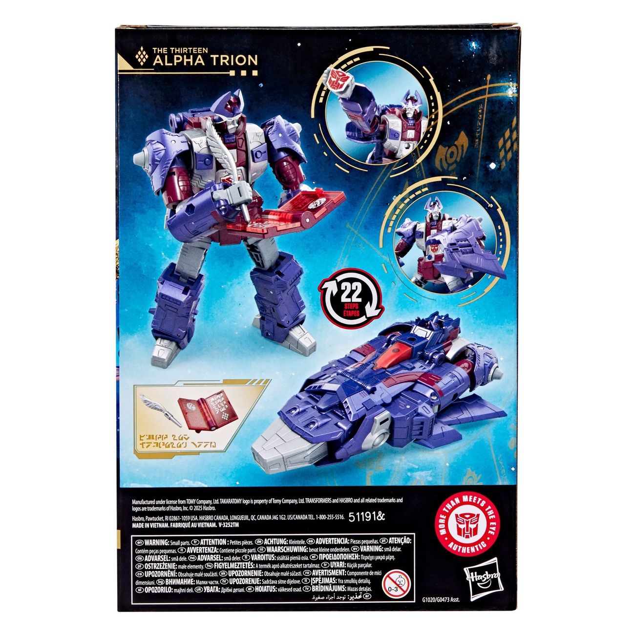 Transformers Age of the Primes figurka akcji Voyager Class The Thirteen: Alpha Trion 18 cm