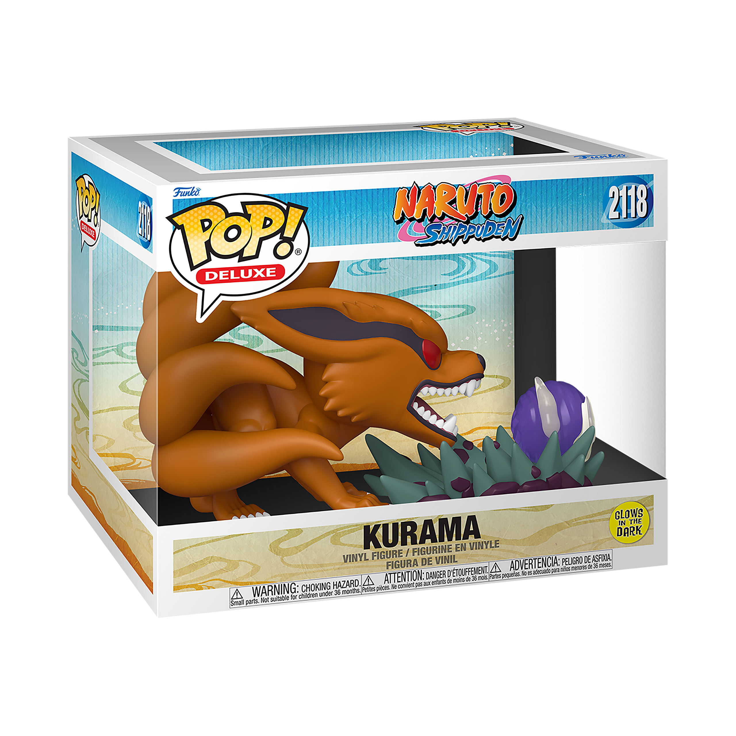 Naruto – Figurine Funko Pop Kurama Glow in the Dark