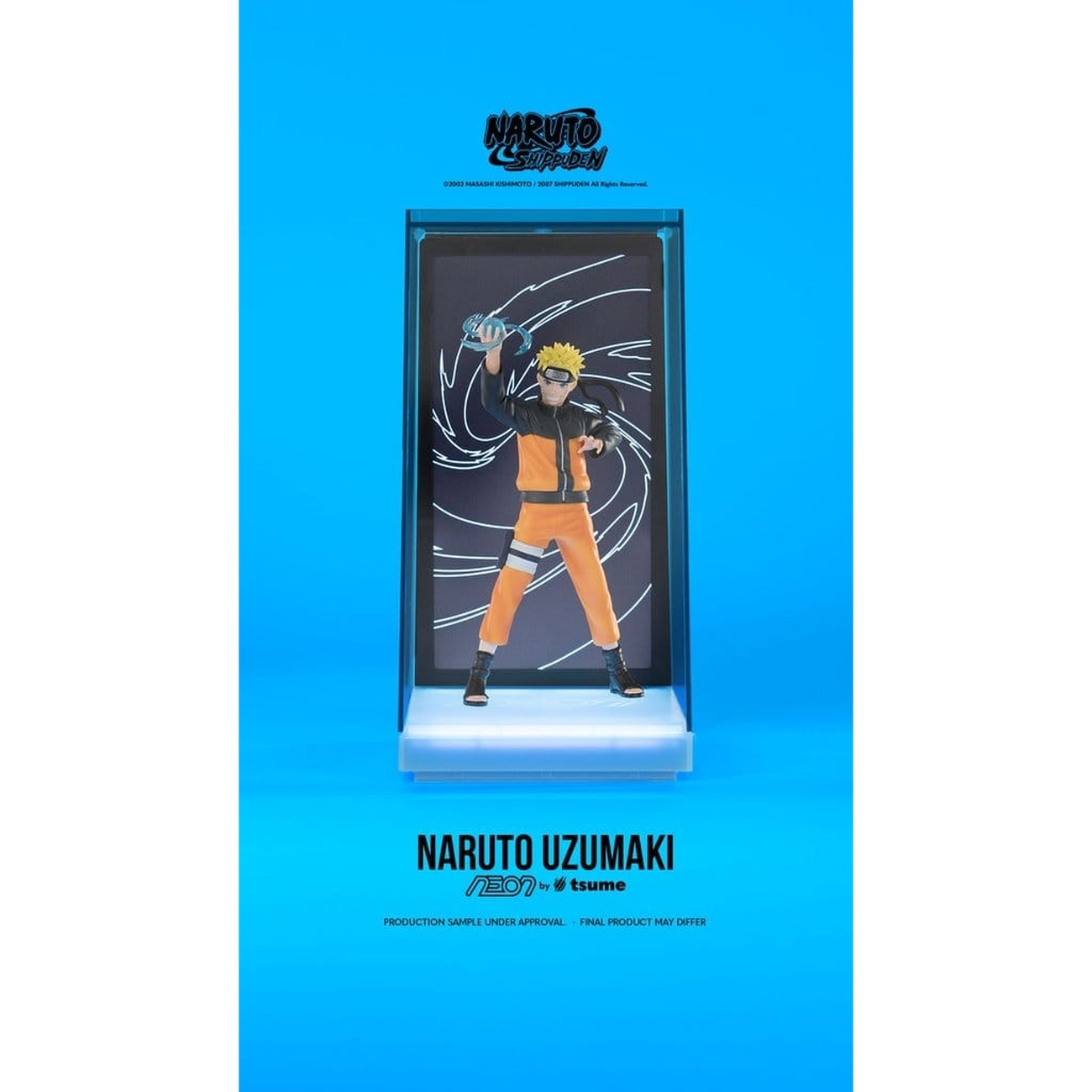 Naruto - Figurka Neon Naruto Uzumaki 1:9