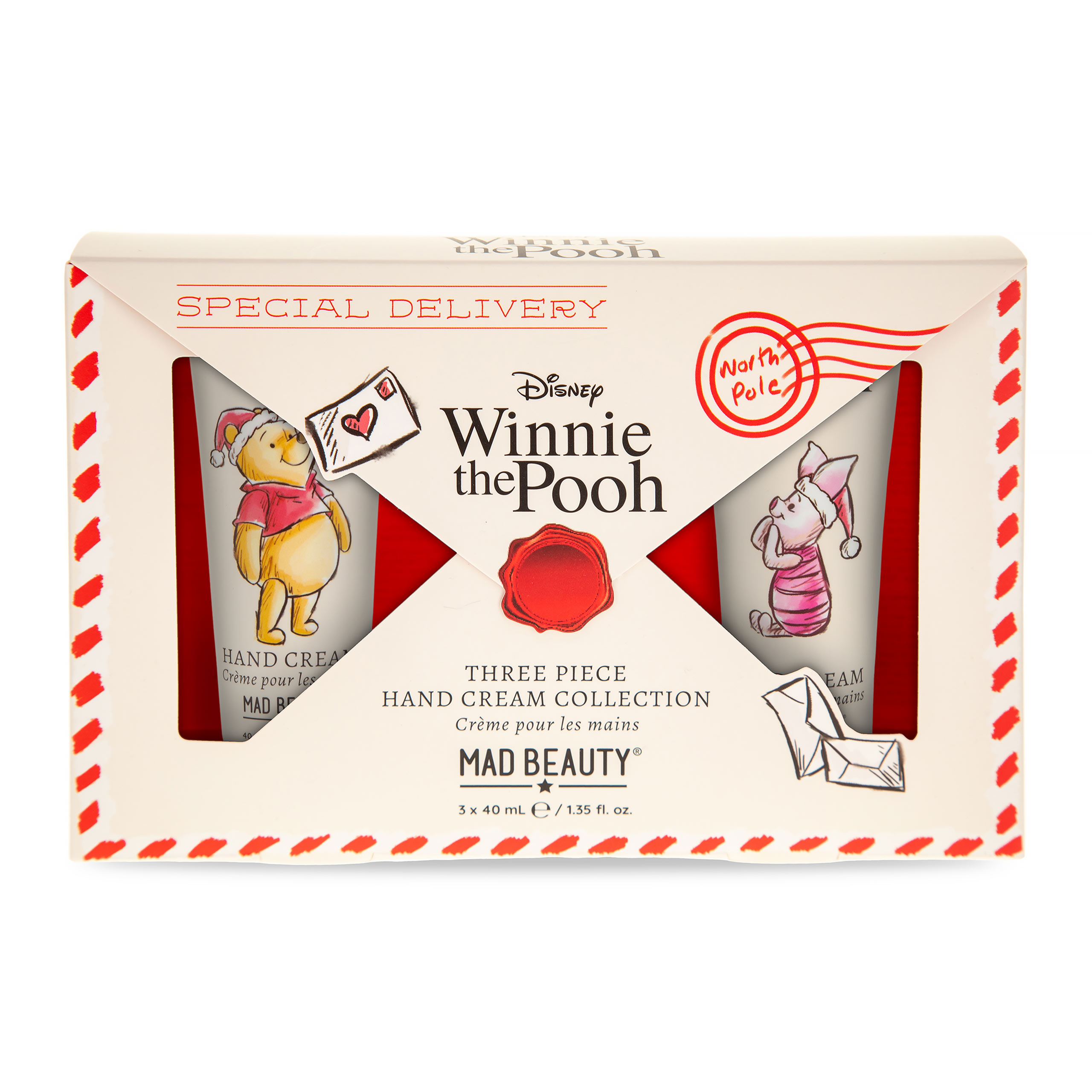 Winnie the Pooh - X-mas set 3 creme mani